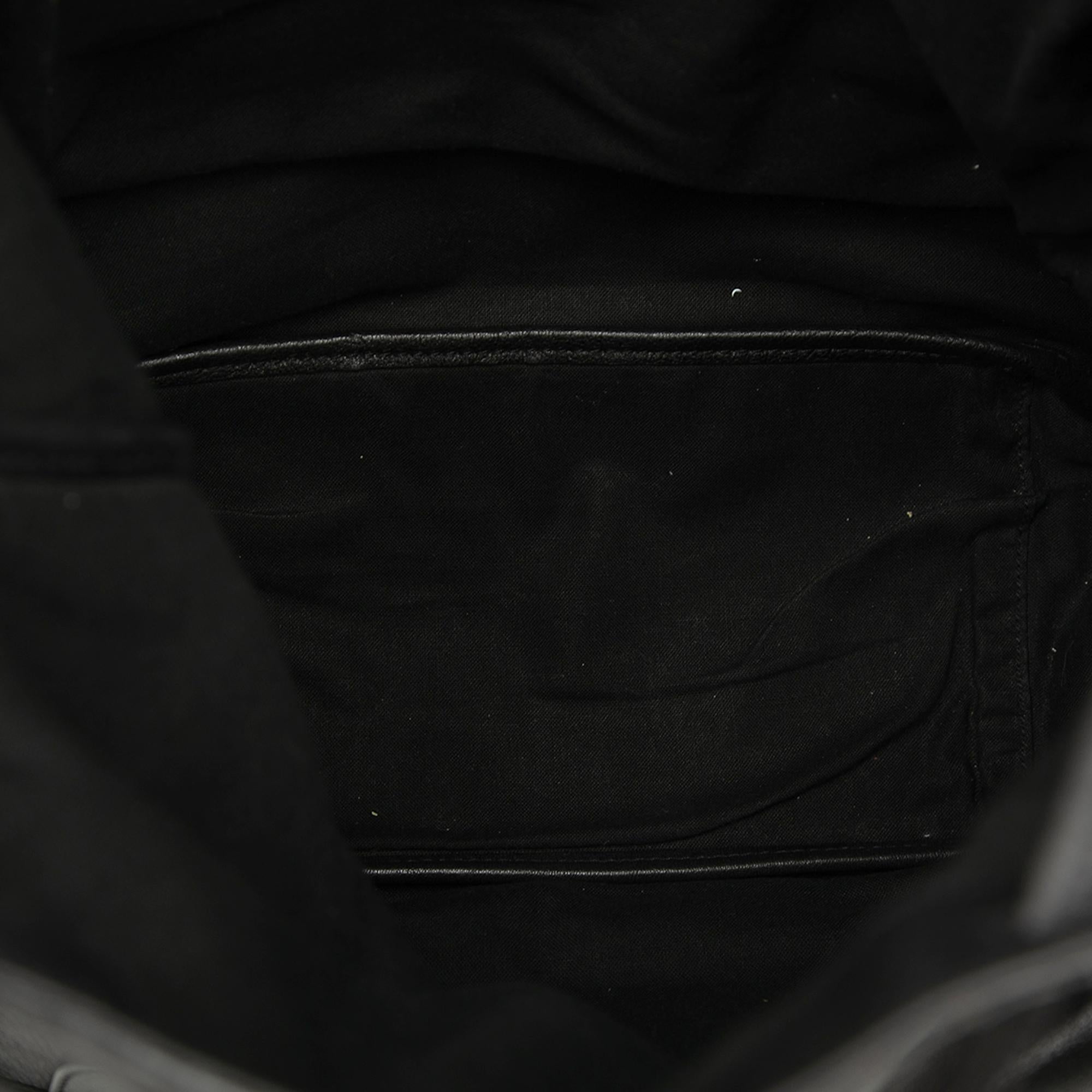 Saint Laurent Calfskin Fringe Festival Backpack