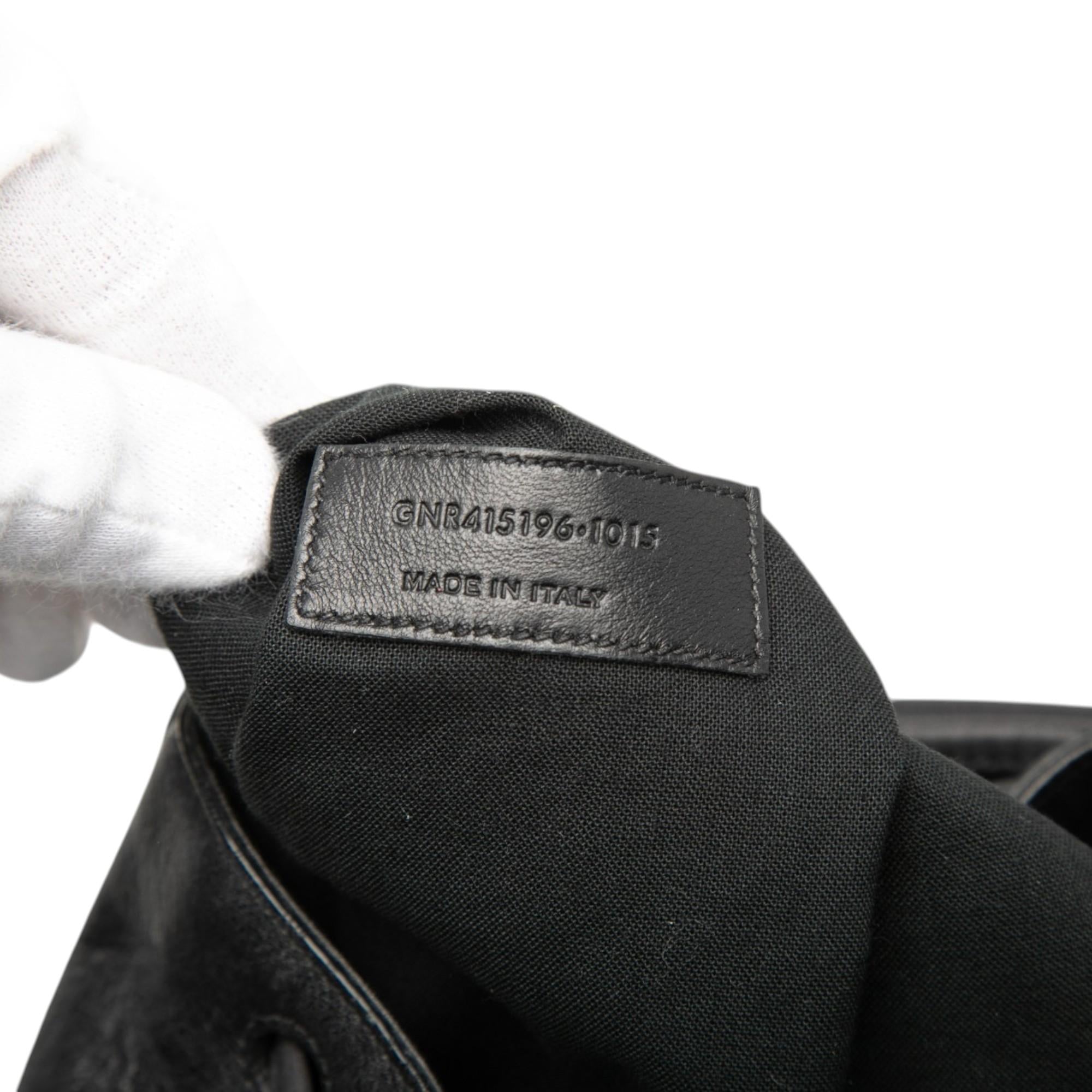Saint Laurent Calfskin Fringe Festival Backpack