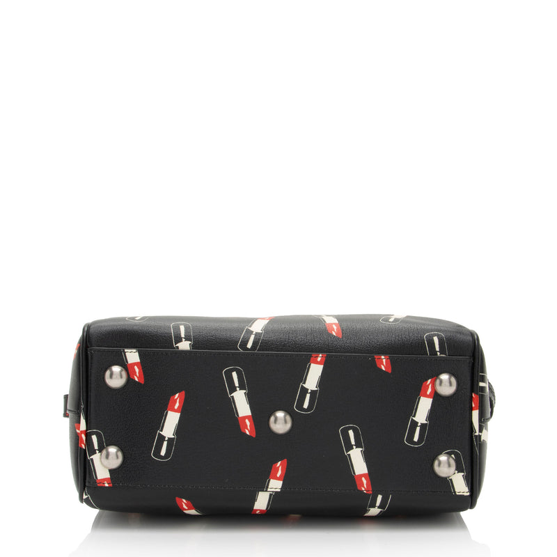 Saint Laurent Calfskin Lipstick Baby Duffle Bag (SHF-0OJW25)