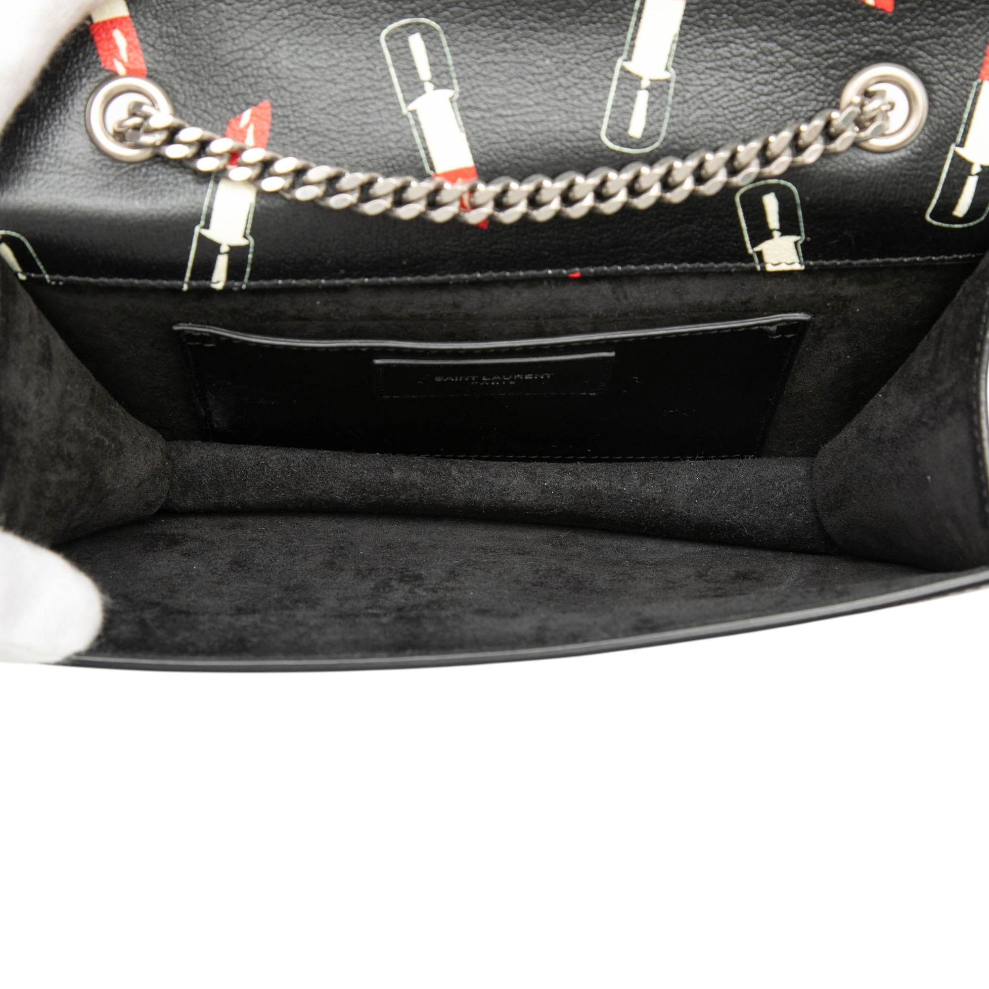 Saint Laurent Calfskin Lipstick Print Betty Crossbody