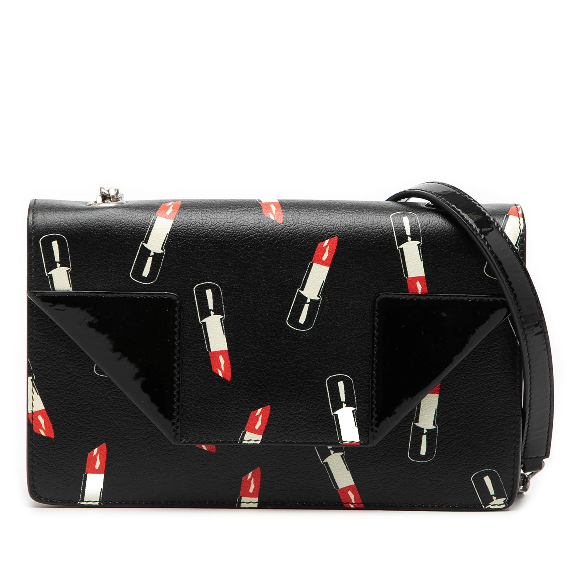 Saint Laurent Calfskin Lipstick Print Betty Crossbody