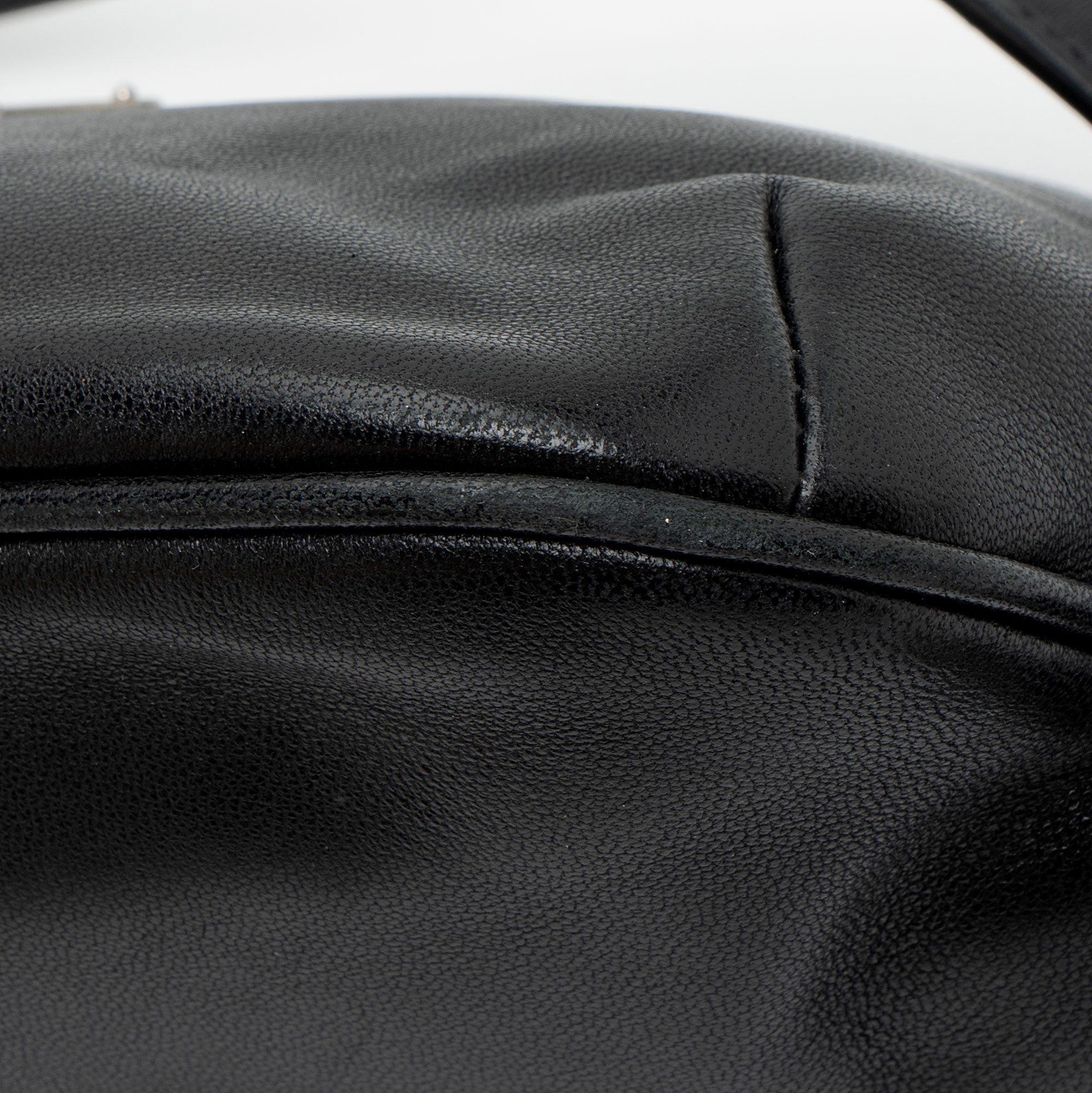 Saint Laurent Calfskin Monogram Cassandre Classic Belt Bag