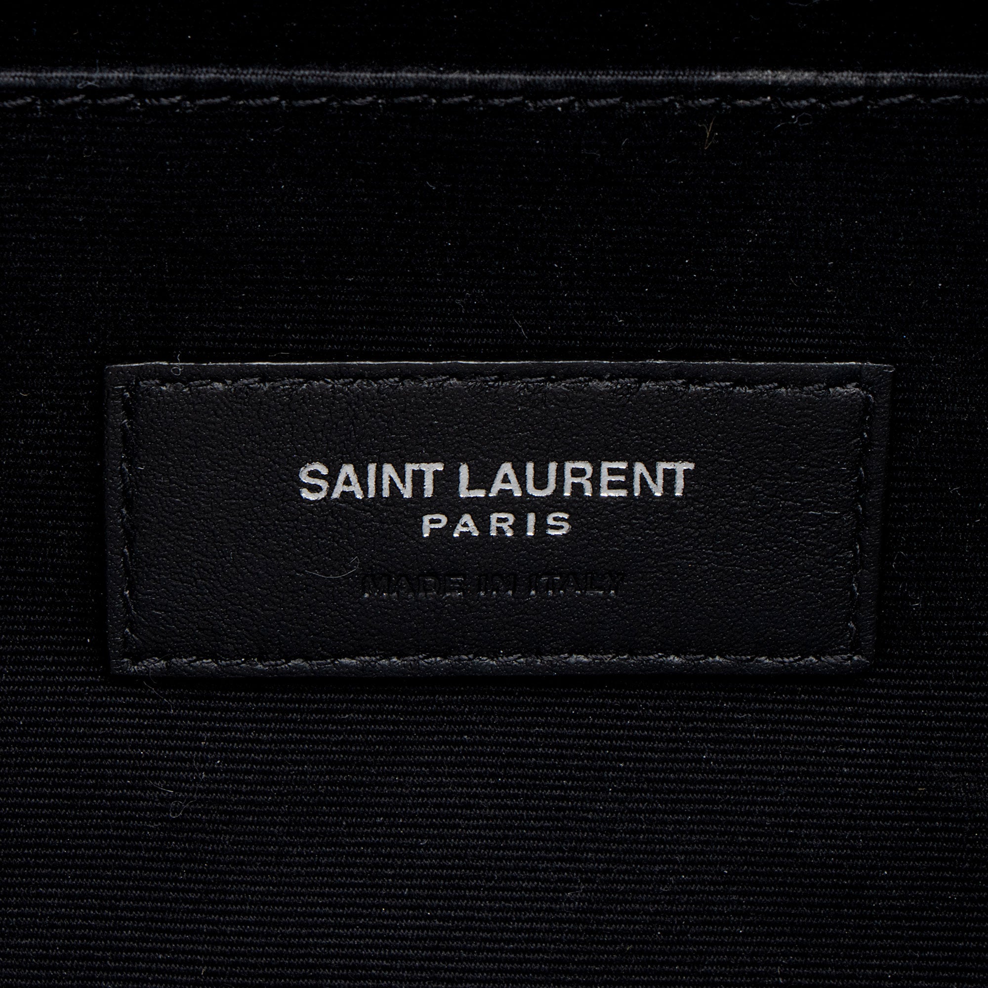 Saint Laurent Calfskin Monogram Cassandre Classic Belt Bag