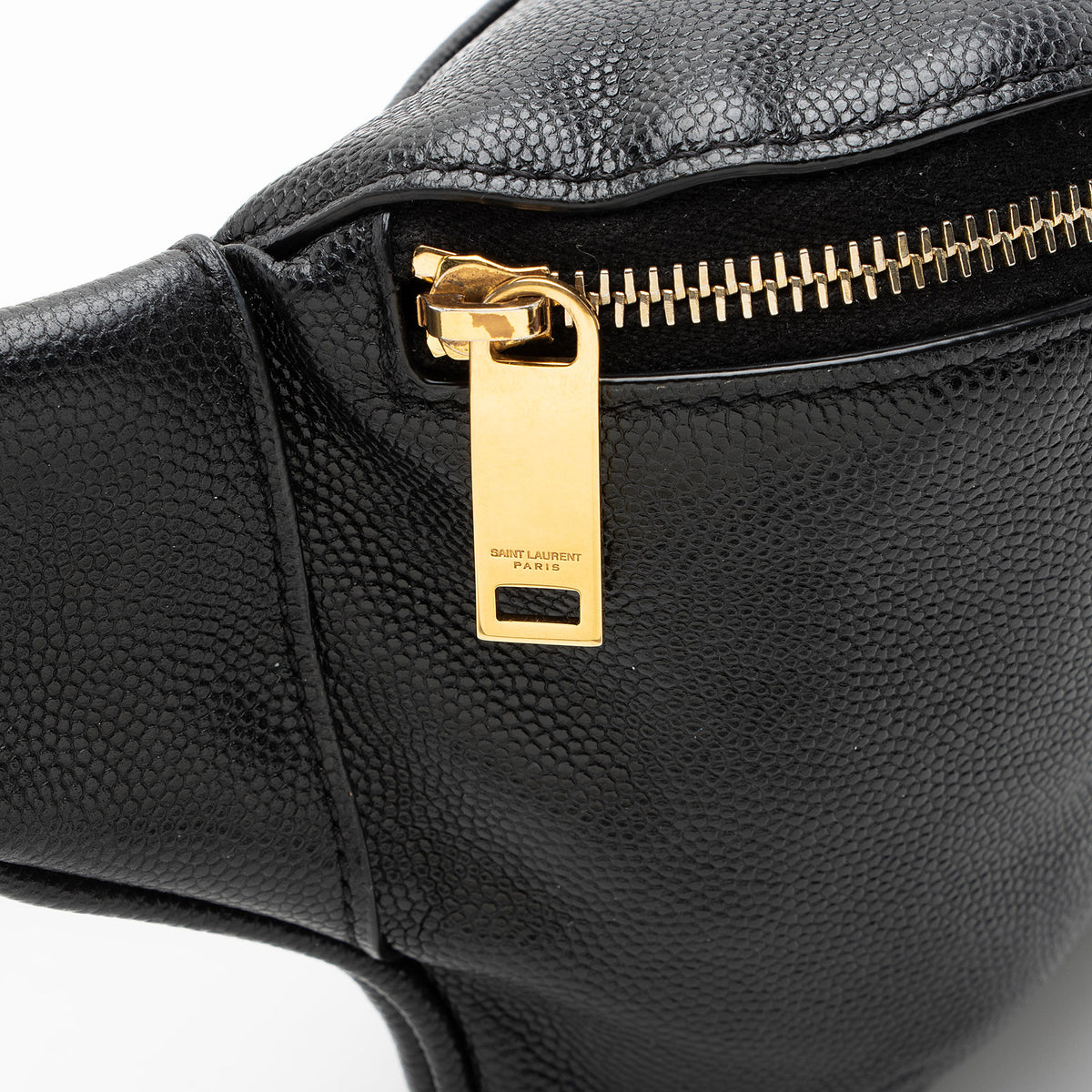 Saint Laurent Calfskin Monogram Cassandre Classic Belt Bag