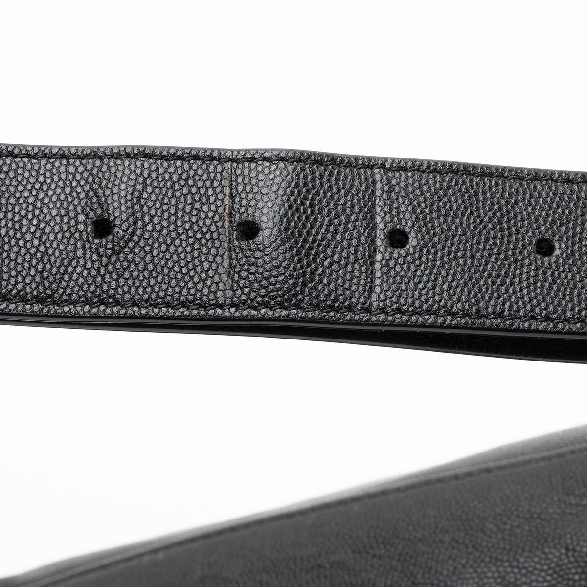 Saint Laurent Calfskin Monogram Cassandre Classic Belt Bag