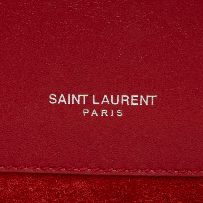Saint Laurent Calfskin Monogram Kate Tassel Medium Shoulder Bag (SHF-tAqbu4)