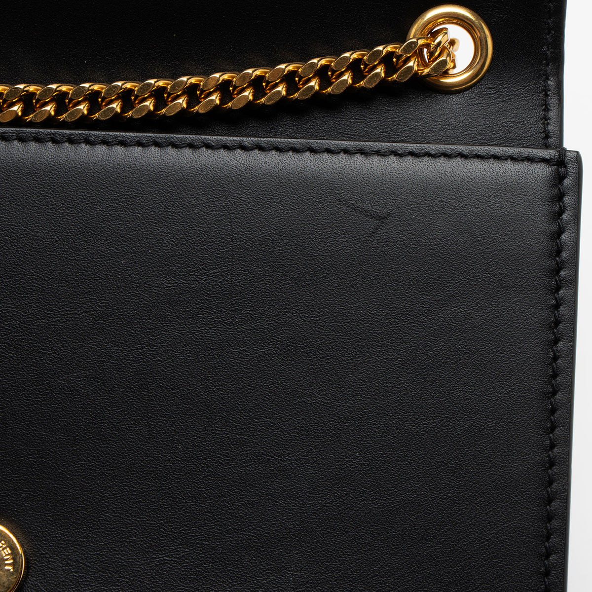 Saint Laurent Calfskin Monogram Kate Tassel Small Shoulder Bag