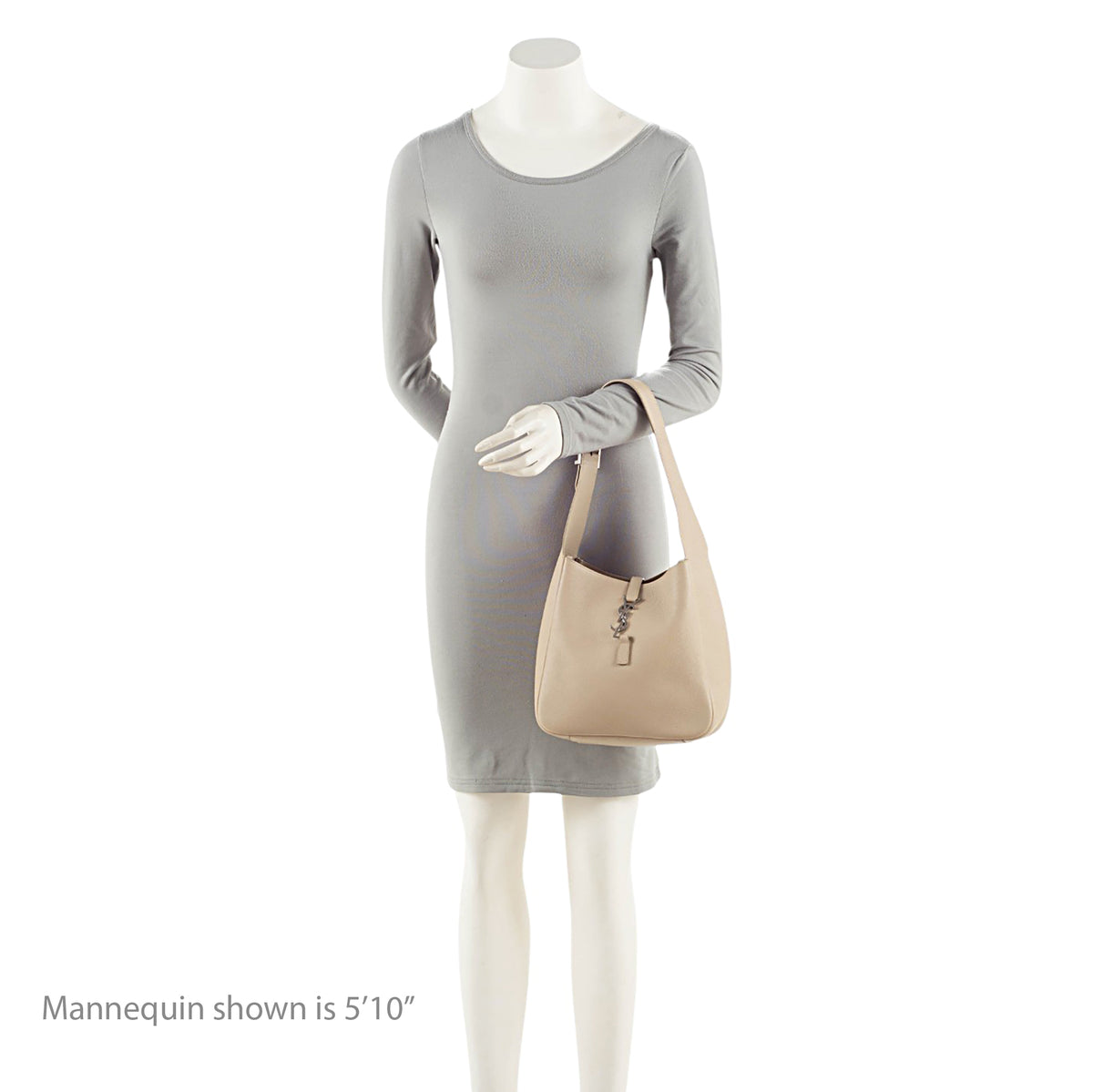 Saint Laurent Calfskin Monogram Le 5 A 7 Small Hobo