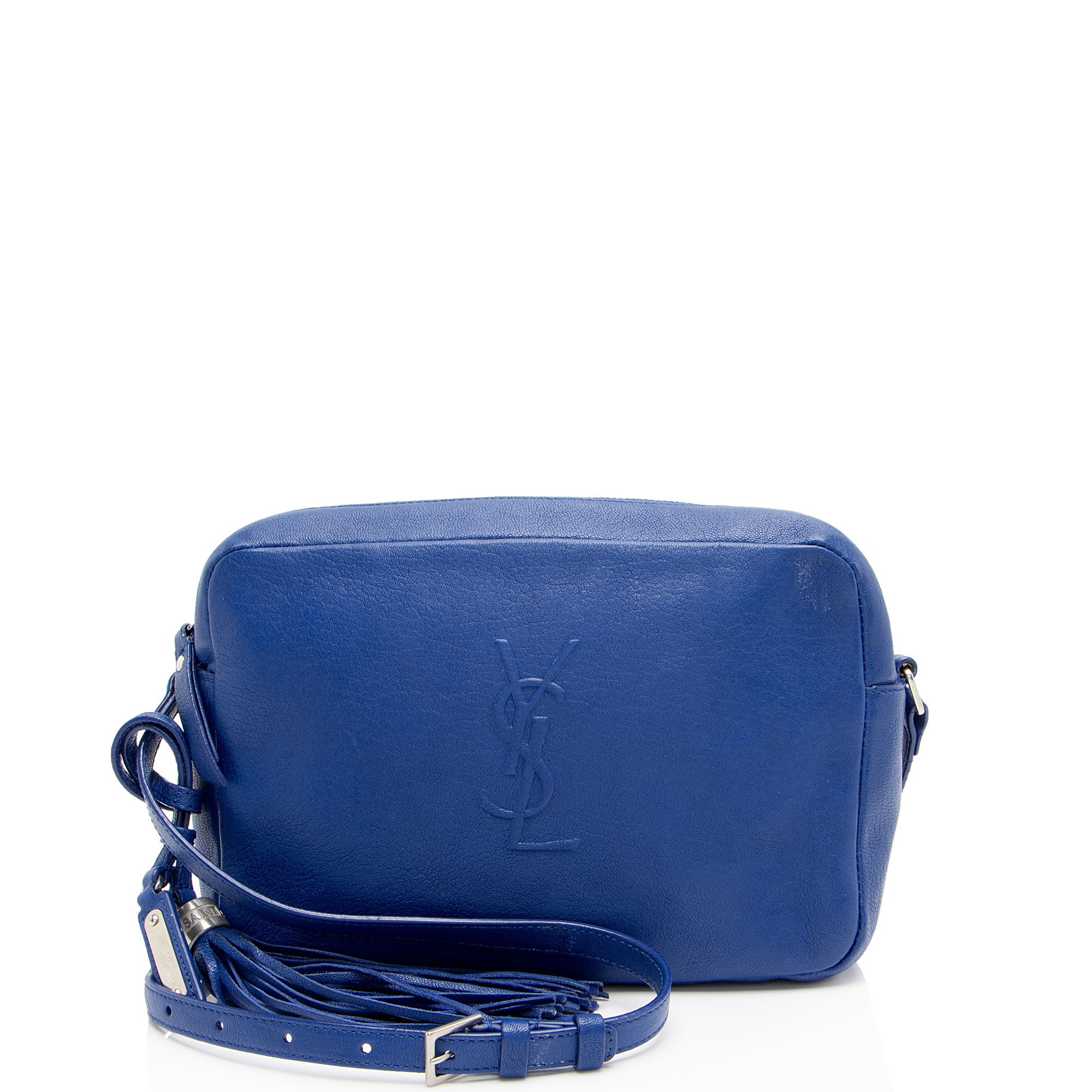 Saint Laurent Calfskin Monogram Lou Camera Bag