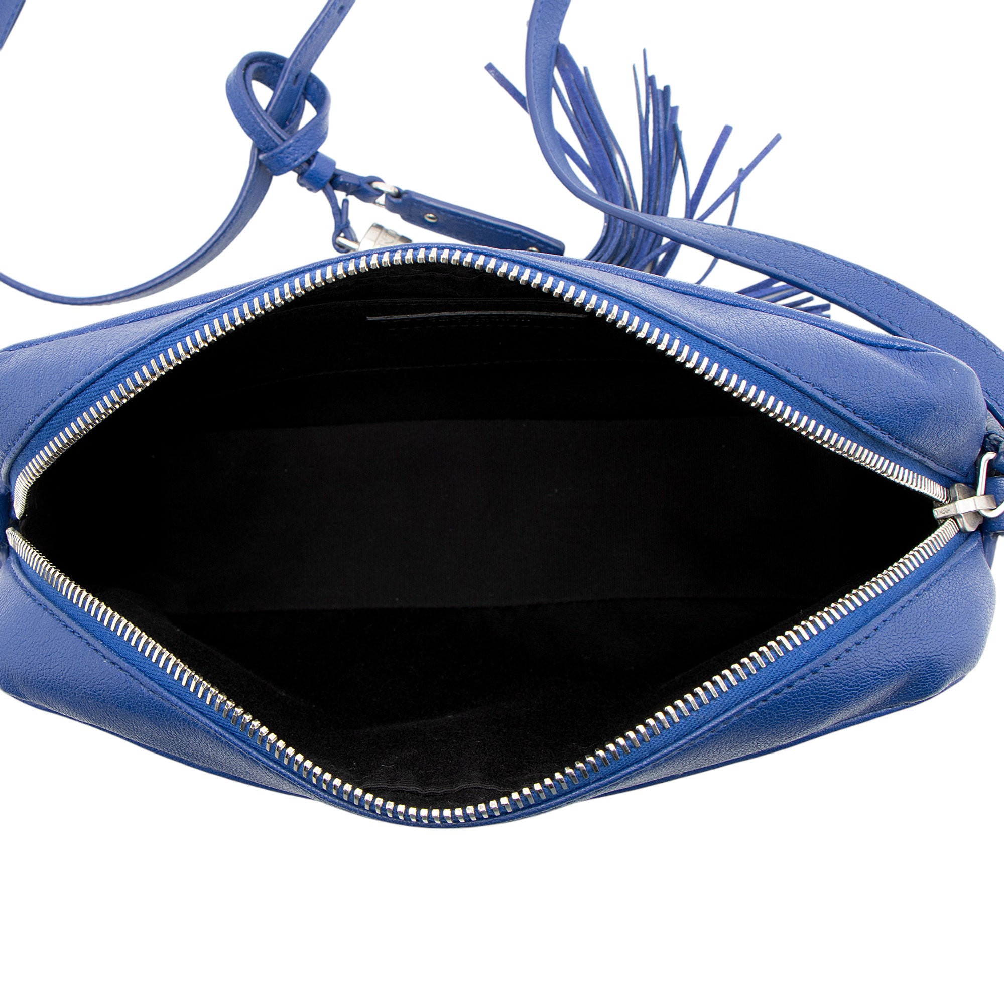 Saint Laurent Calfskin Monogram Lou Camera Bag