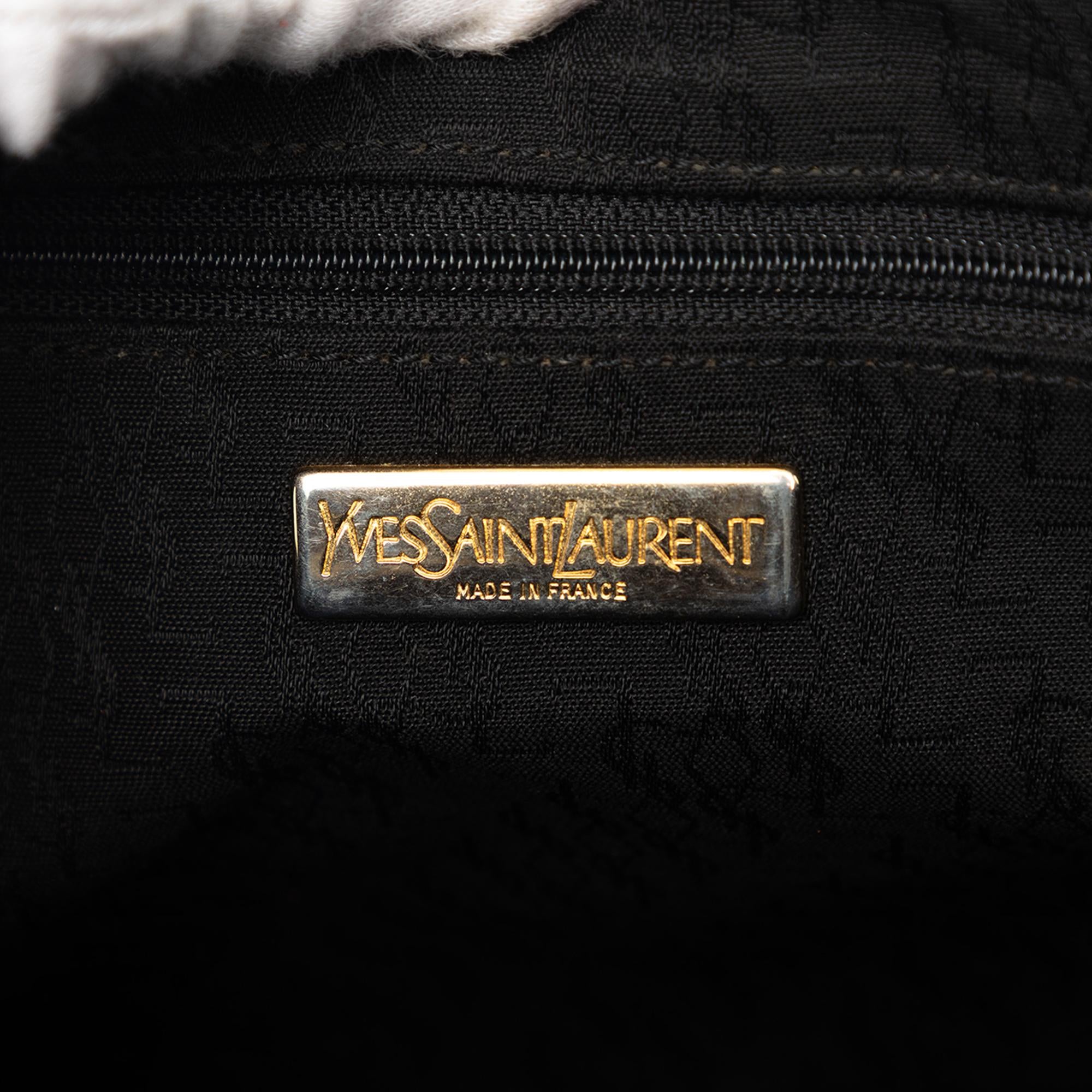 Saint Laurent Calfskin Monogram Lou Camera Bag