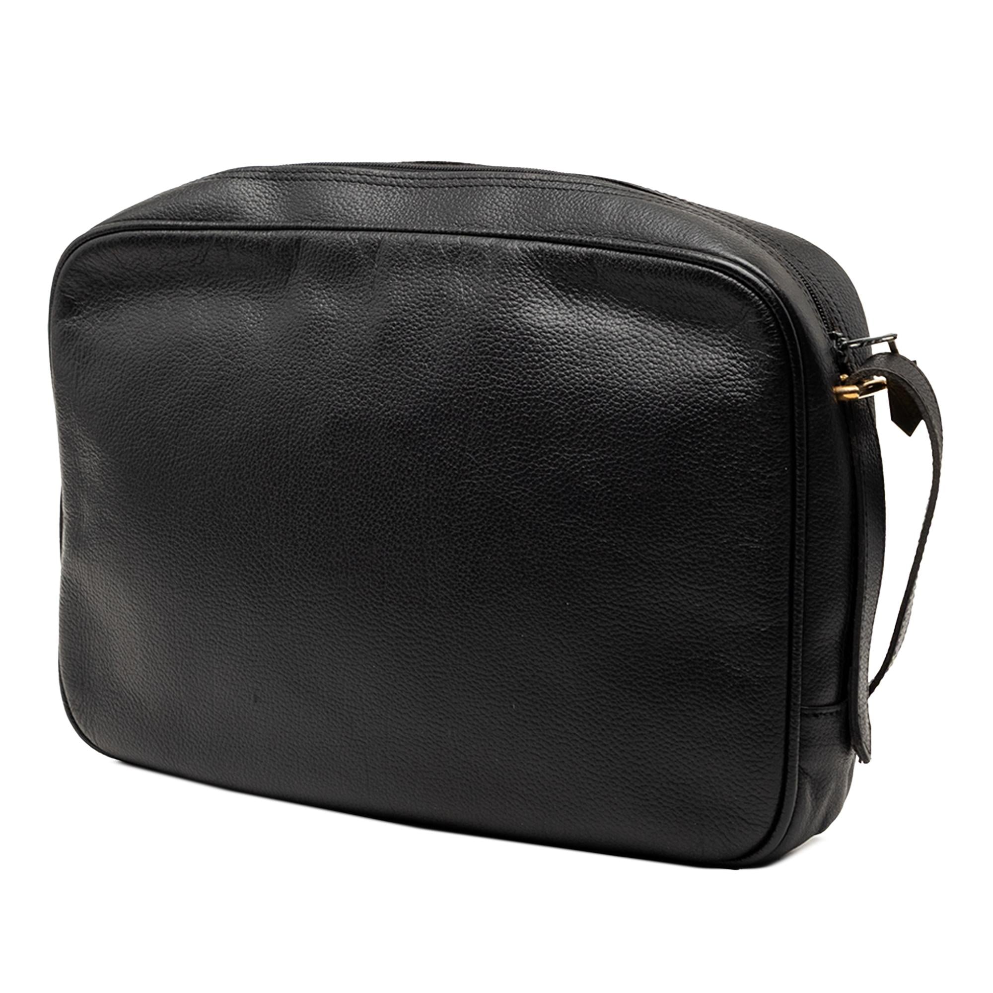Saint Laurent Calfskin Monogram Lou Camera Bag