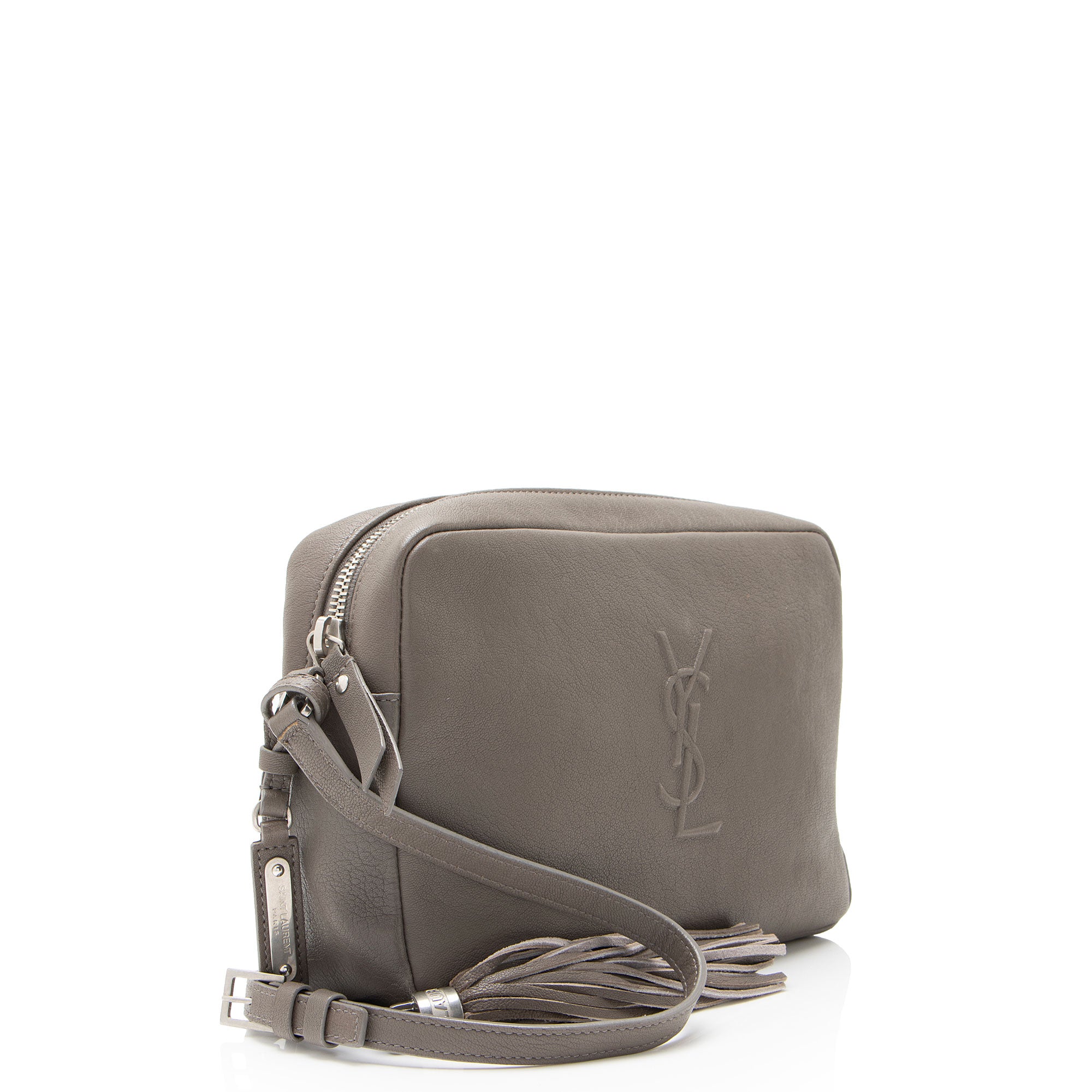 Saint Laurent Calfskin Monogram Lou Camera Bag