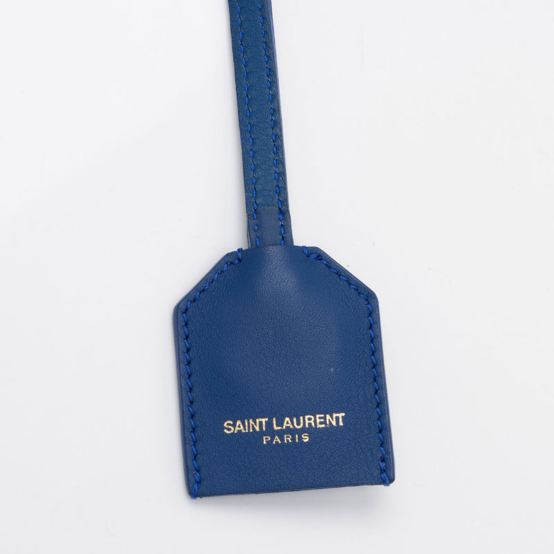 Saint Laurent Calfskin Monogram Medium Cabas Tote (SHF-gfxpGY)