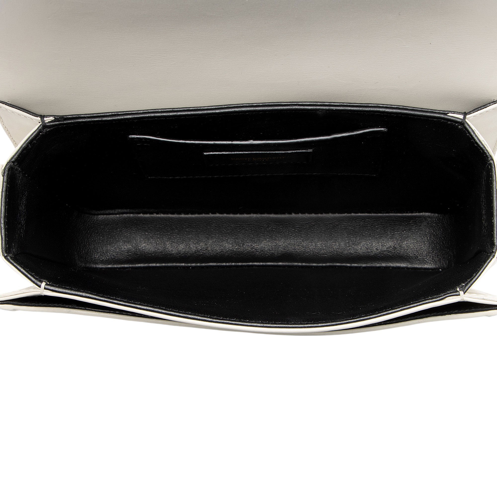 Saint Laurent Calfskin Monogram Solferino Medium Shoulder Bag