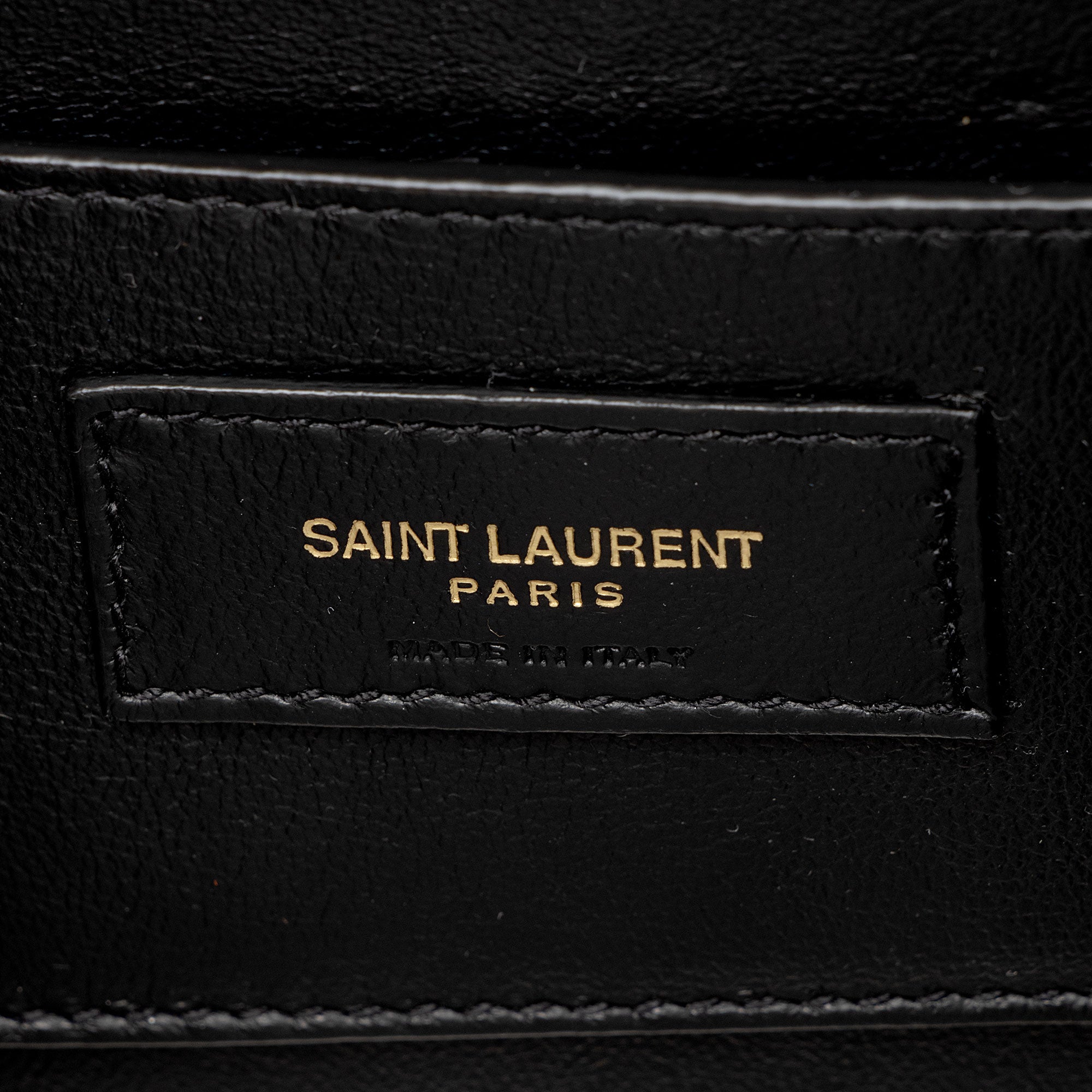 Saint Laurent Calfskin Monogram Solferino Medium Shoulder Bag