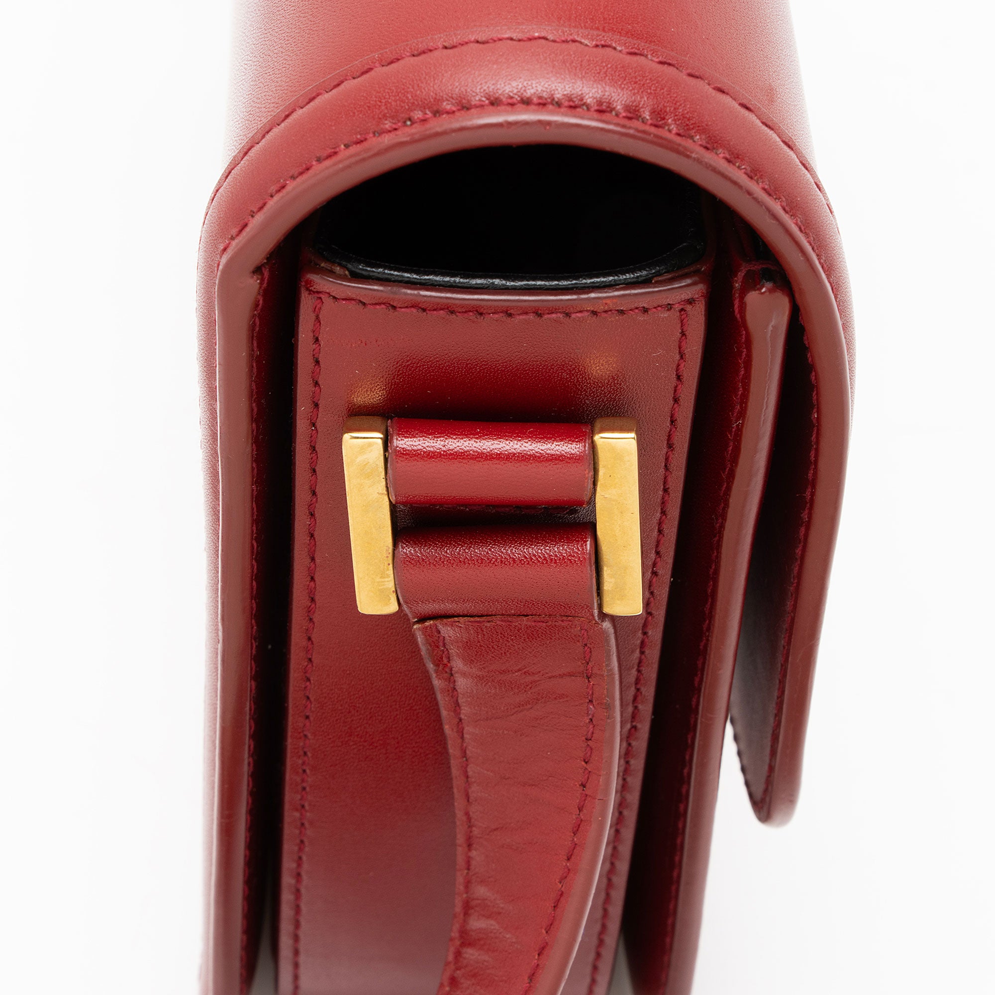 Saint Laurent Calfskin Monogram Solferino Medium Shoulder Bag