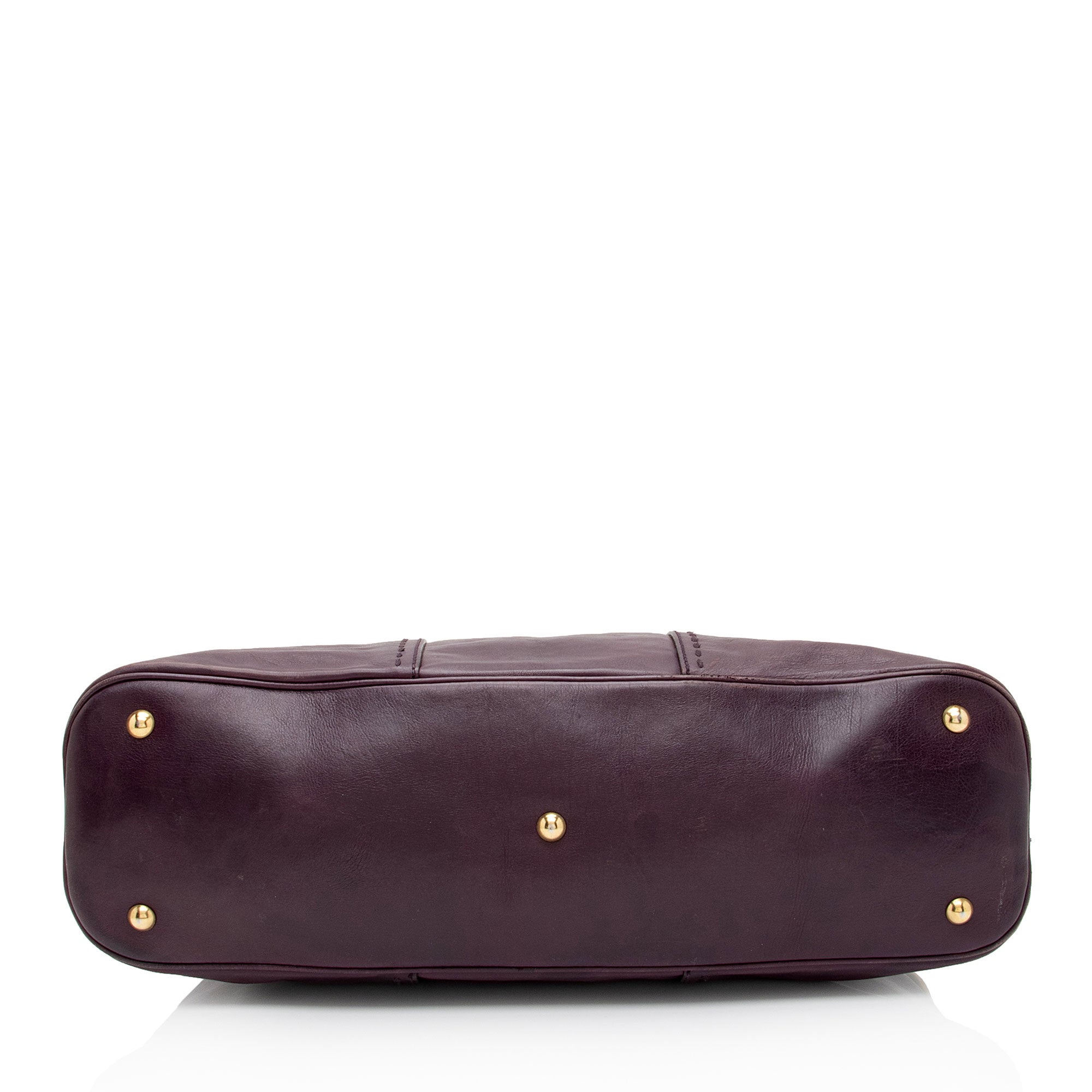 Saint Laurent Calfskin Muse Large Satchel (SHF-uHLQ3D)