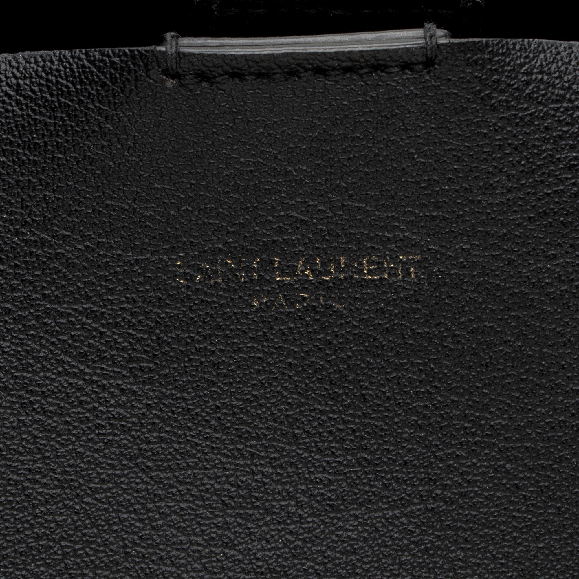 Saint Laurent Calfskin N/S Shopping Tote