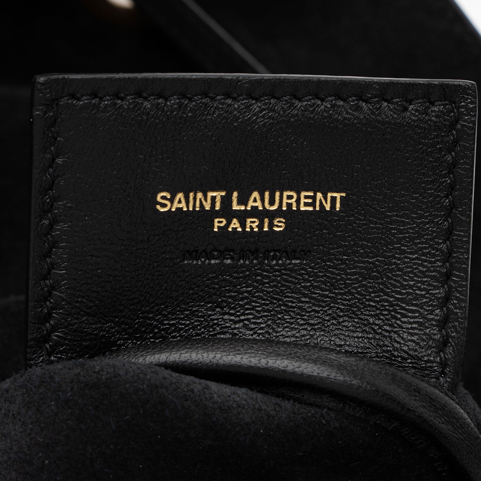 Saint Laurent Calfskin Paris VII Medium Hobo (SHF-meO3qA)