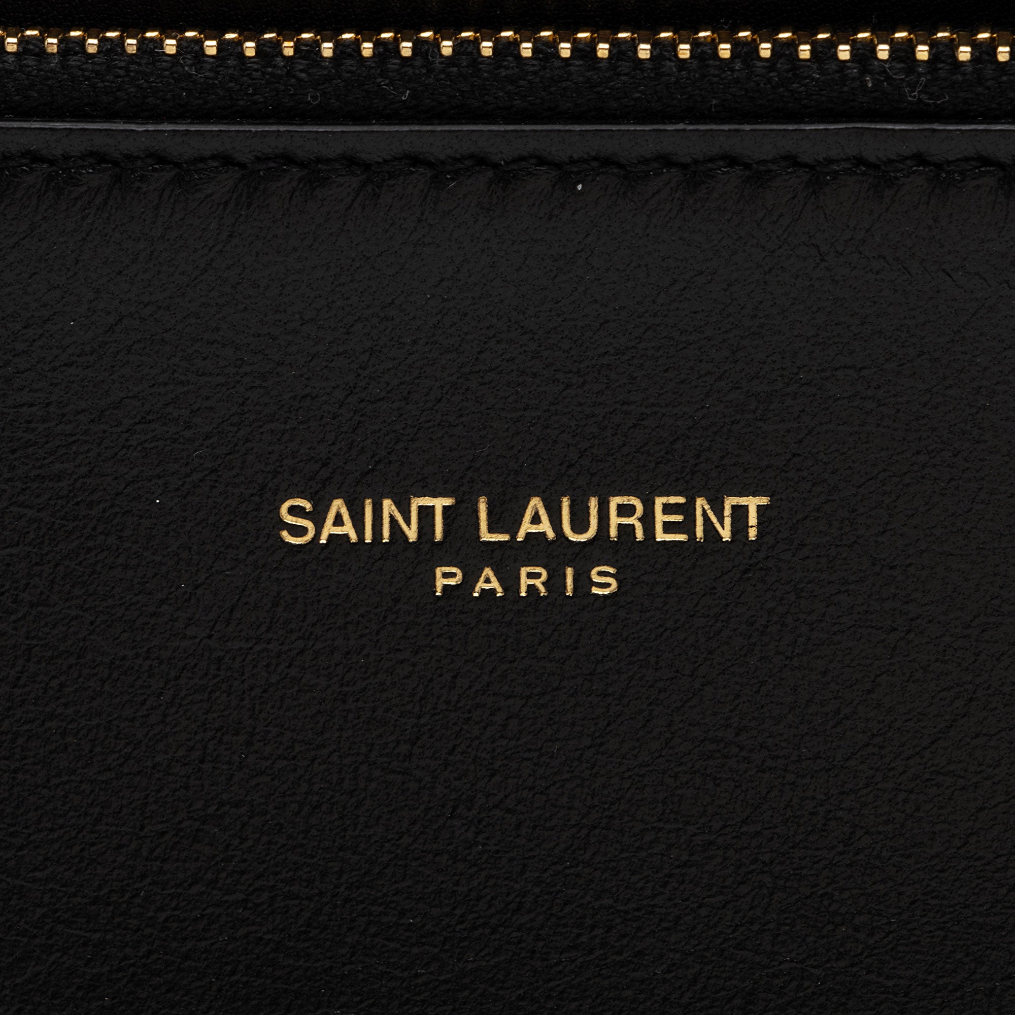 Saint Laurent Calfskin Paris VII Medium Hobo (SHF-meO3qA)