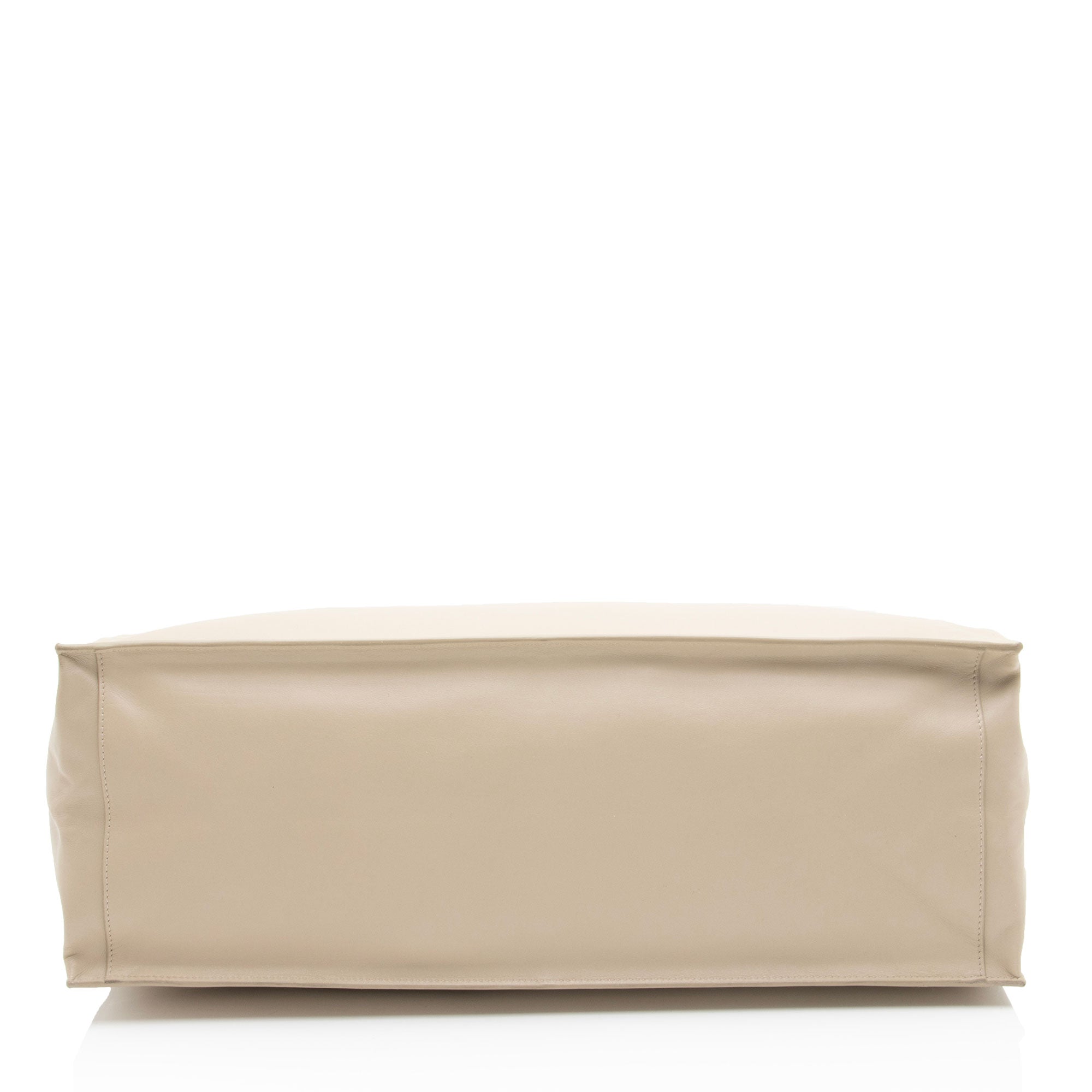 Saint Laurent Calfskin Rive Gauche Large Tote