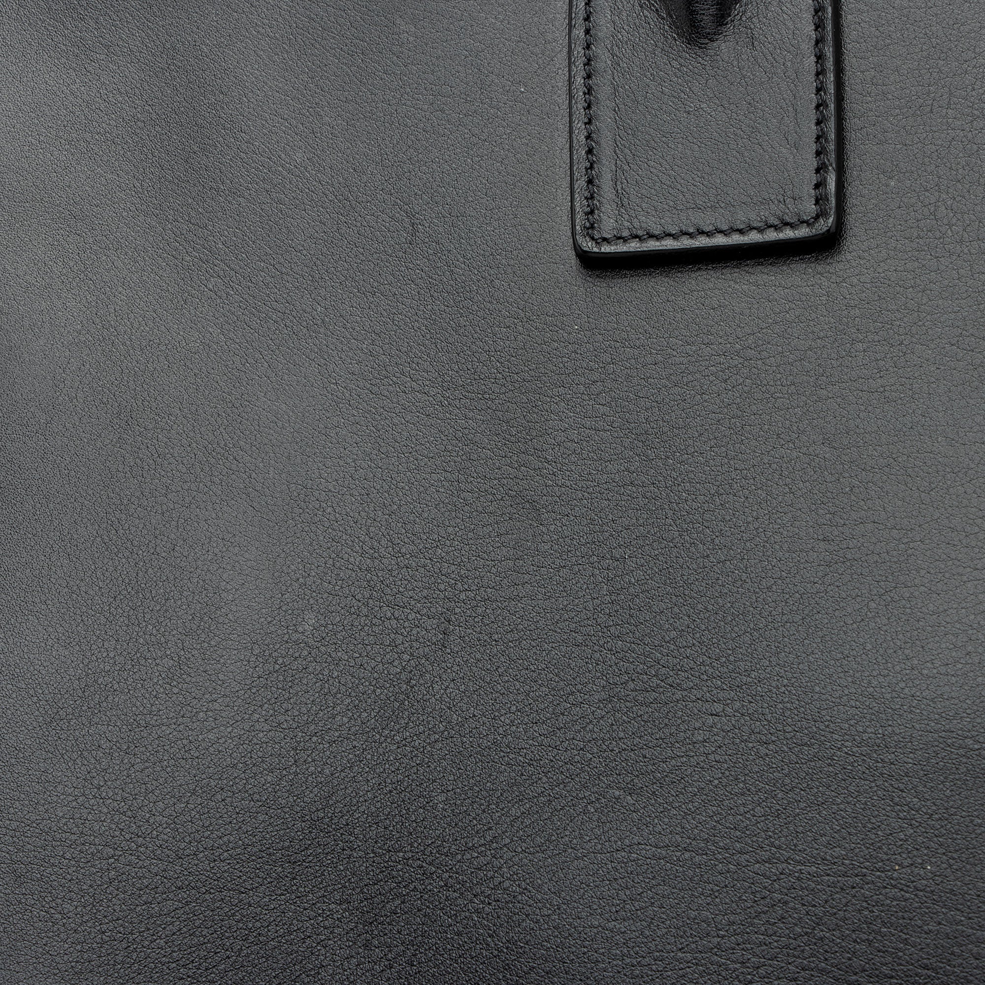 Saint Laurent Calfskin Sac De Jour Large Tote (SHF-YLAJ7Y)