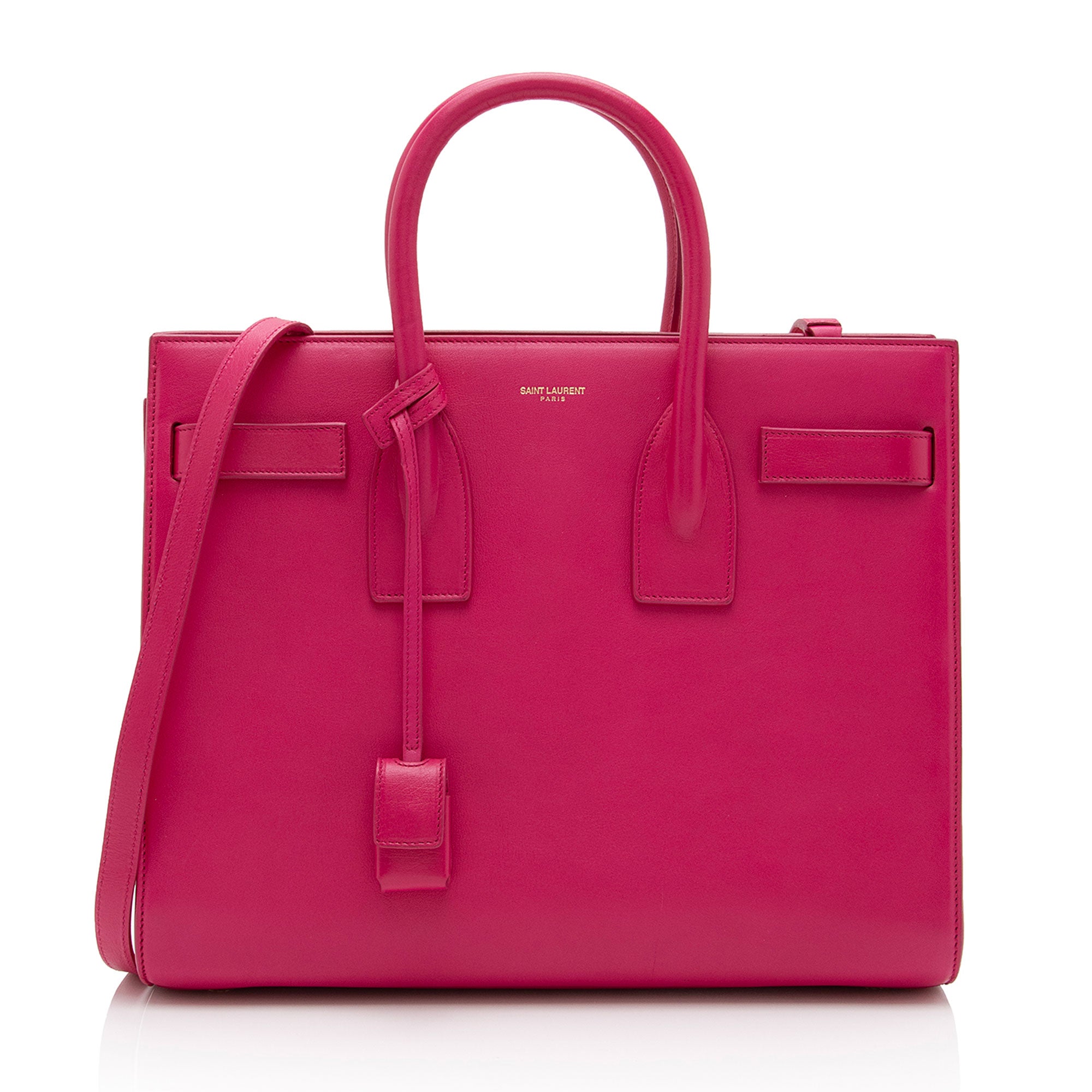 Saint Laurent Calfskin Sac De Jour Small Tote (SHF-sI4I2h)