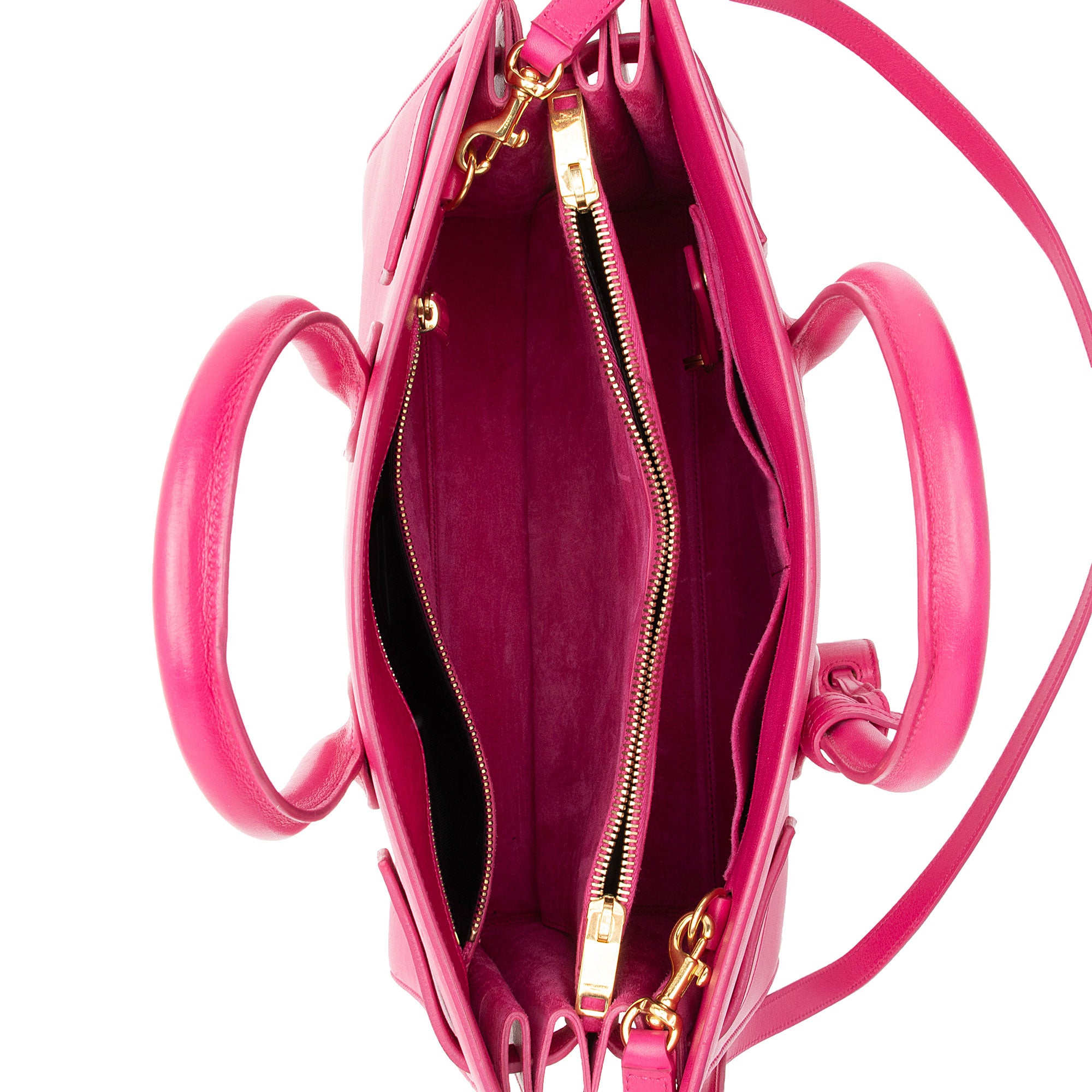 Saint Laurent Calfskin Sac De Jour Small Tote (SHF-sI4I2h)