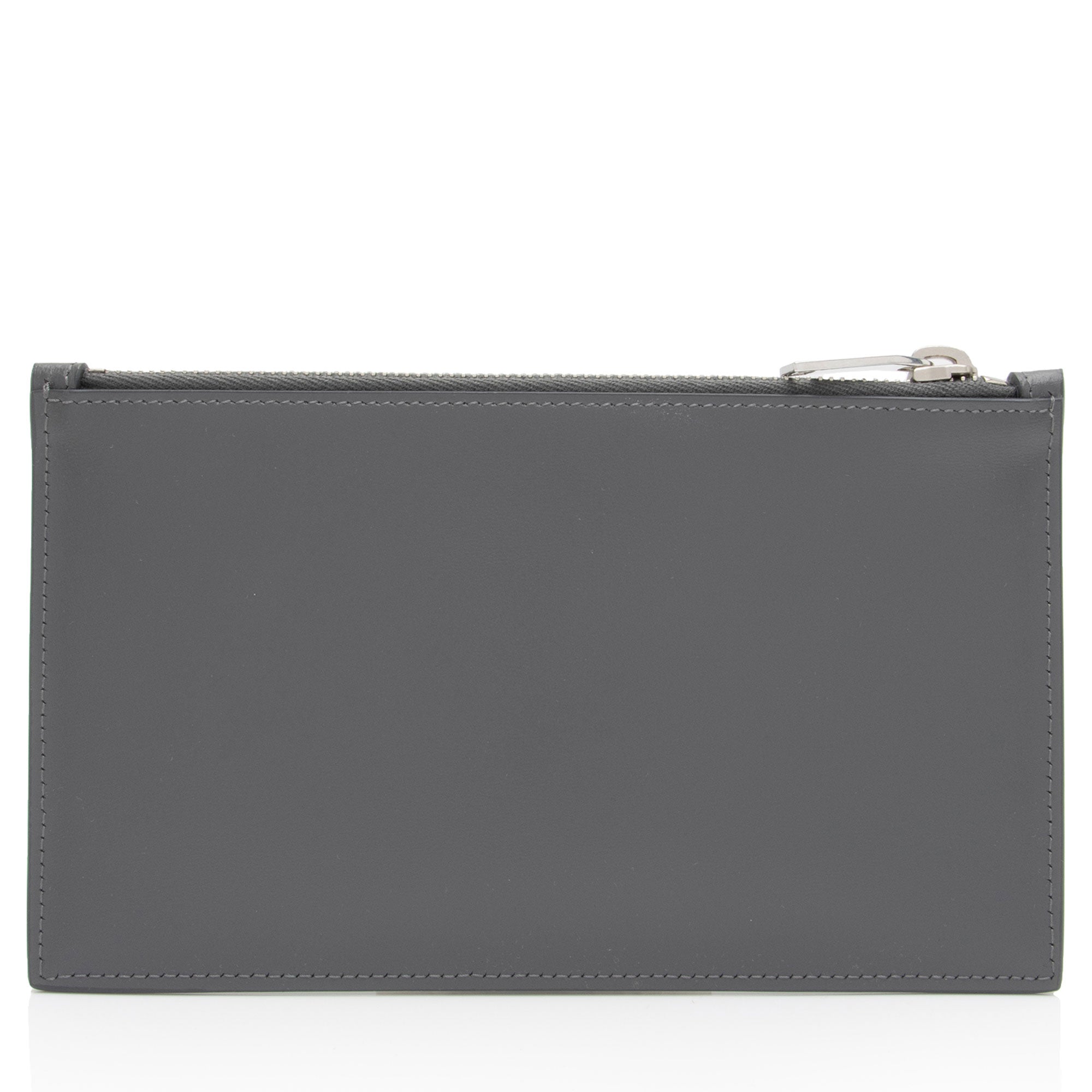 Saint Laurent Calfskin Small Zip Pouch (SHF-RISe7Z)