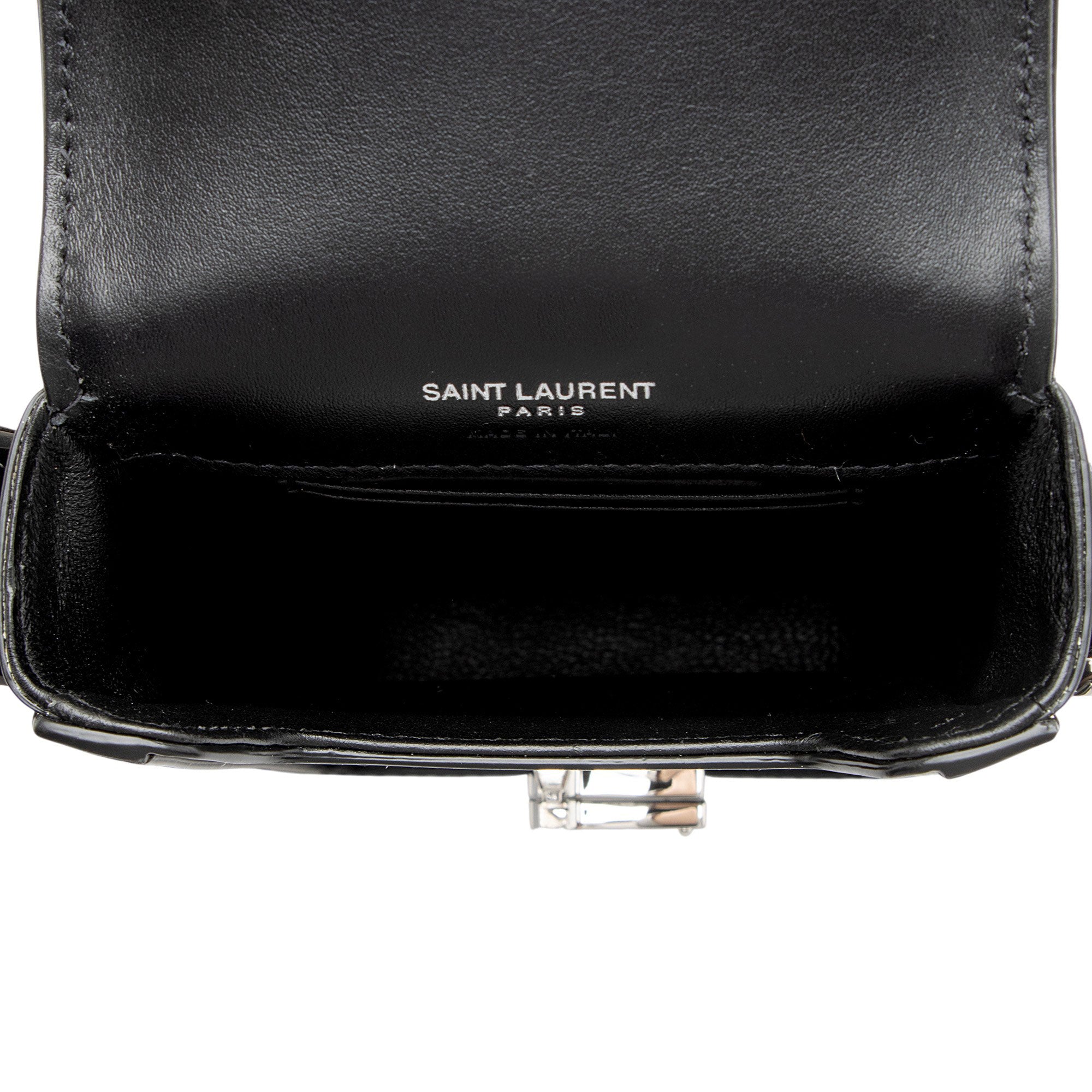 Saint Laurent Calfskin Solferino Mini Bag