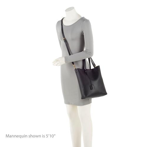 Saint Laurent Calfskin Toy Shopping Tote (SHF-22645)