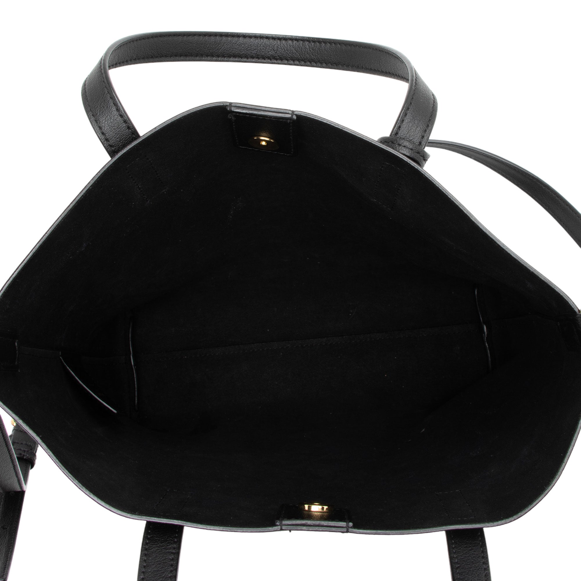 Saint Laurent Calfskin Toy Shopping Tote (SHF-Txsnak)