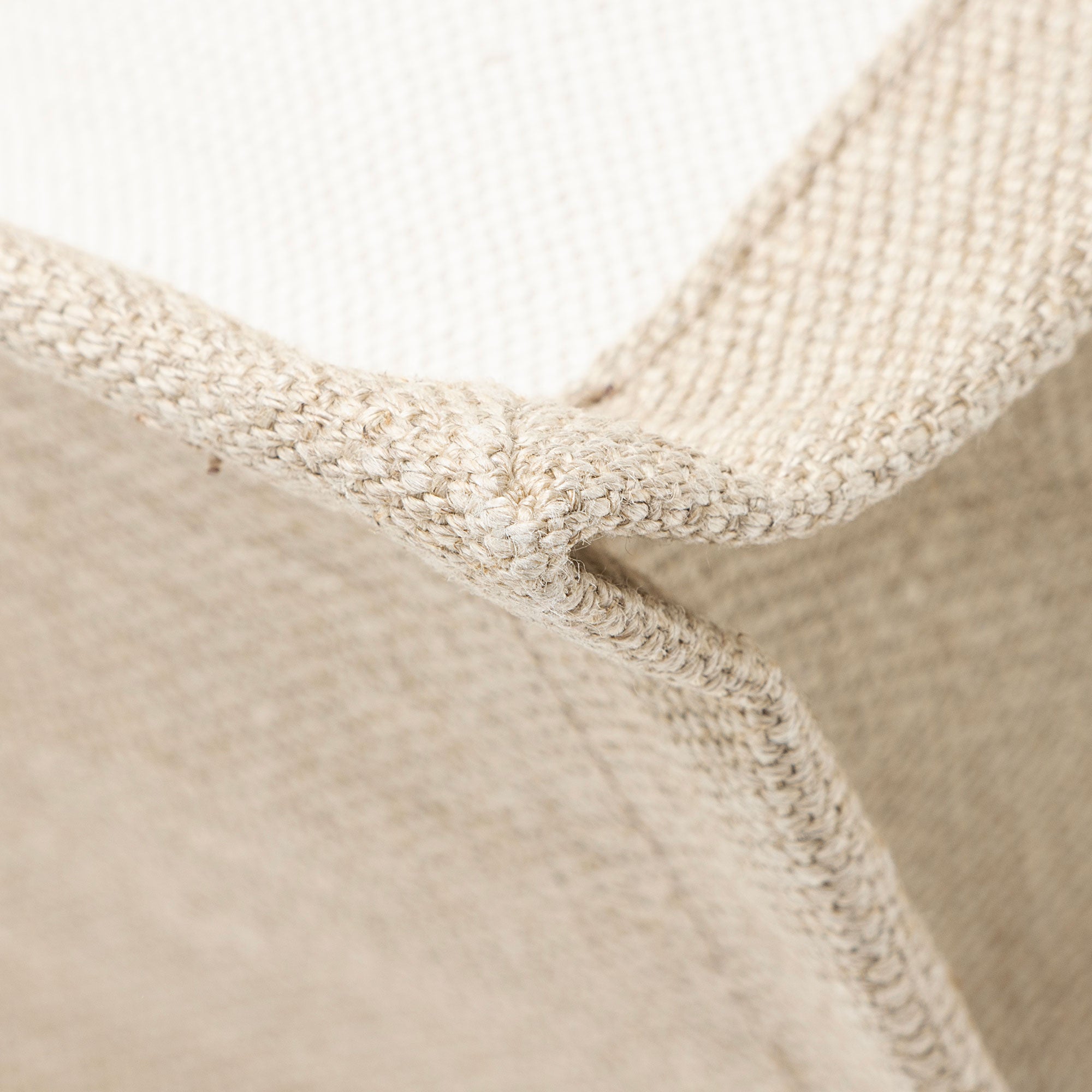 Saint Laurent Canvas Calfskin Rive Gauche Large Tote