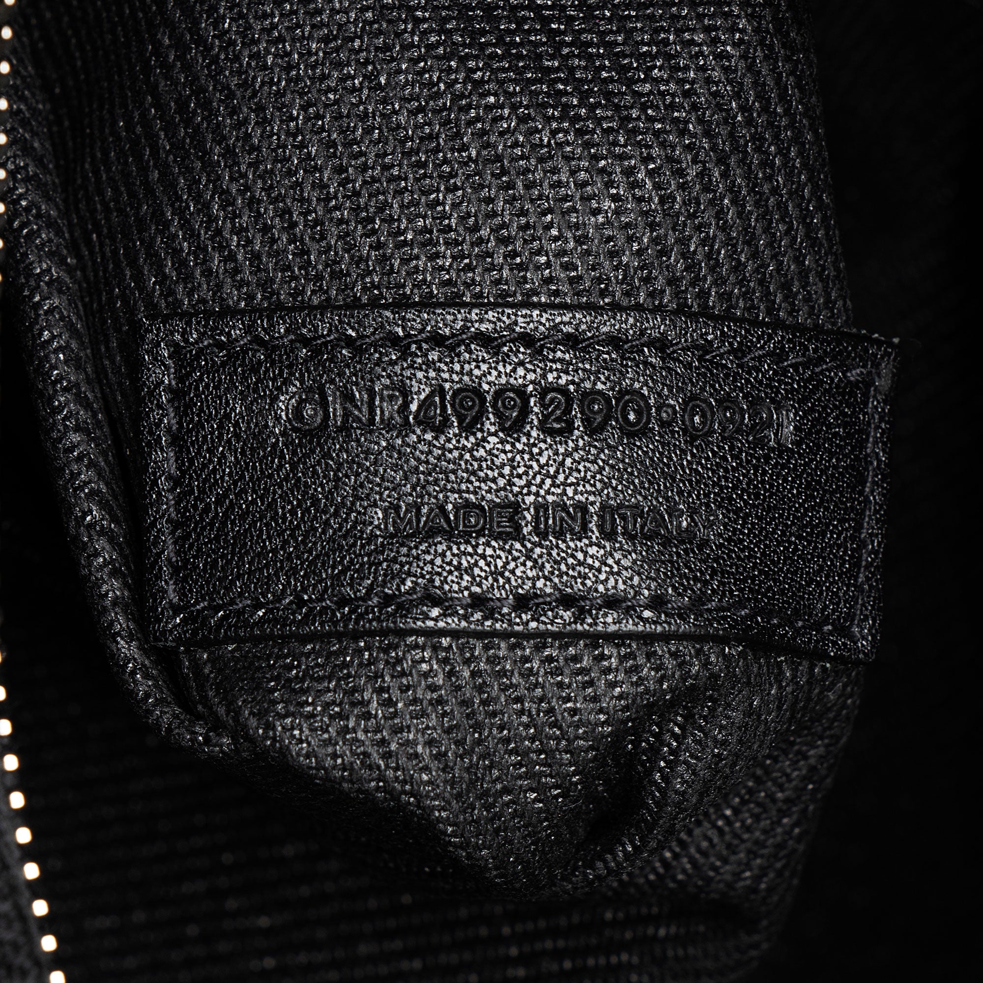 Saint Laurent Canvas Calfskin Rive Gauche Large Tote
