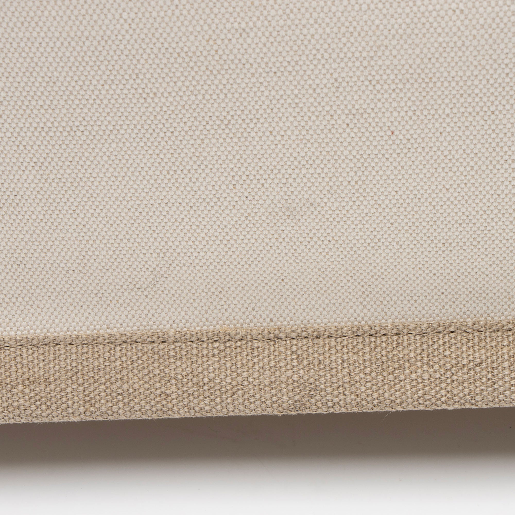 Saint Laurent Canvas Calfskin Rive Gauche Large Tote