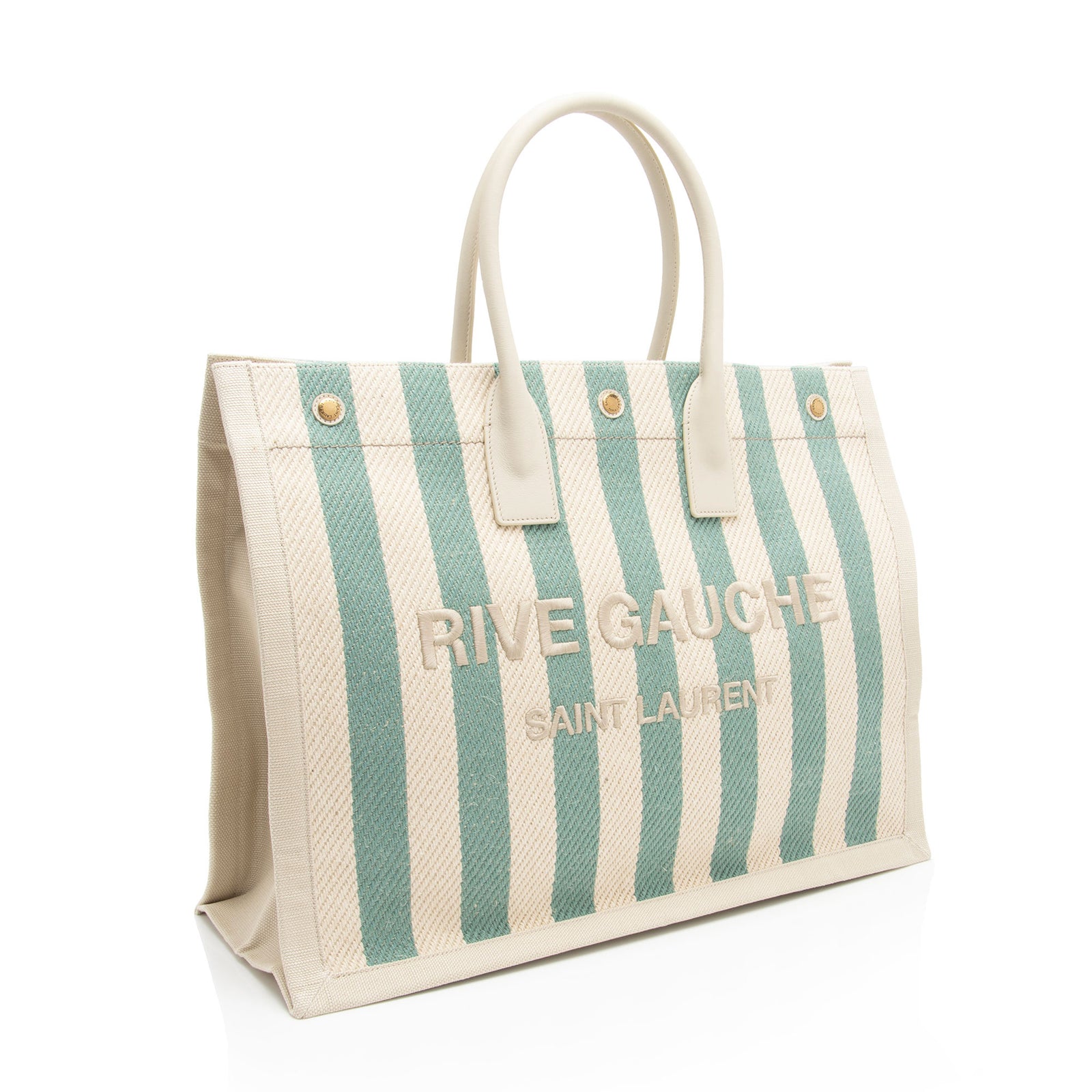 Yves saint laurent canvas tote bag sales
