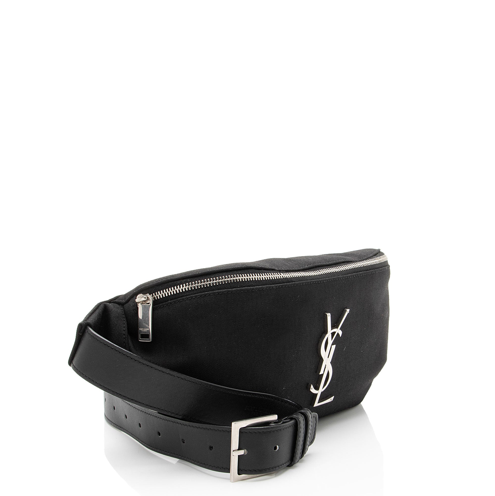 Saint Laurent Canvas Monogram Belt Bag