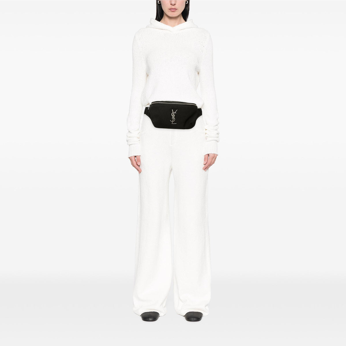 Saint Laurent Canvas Monogram Belt Bag