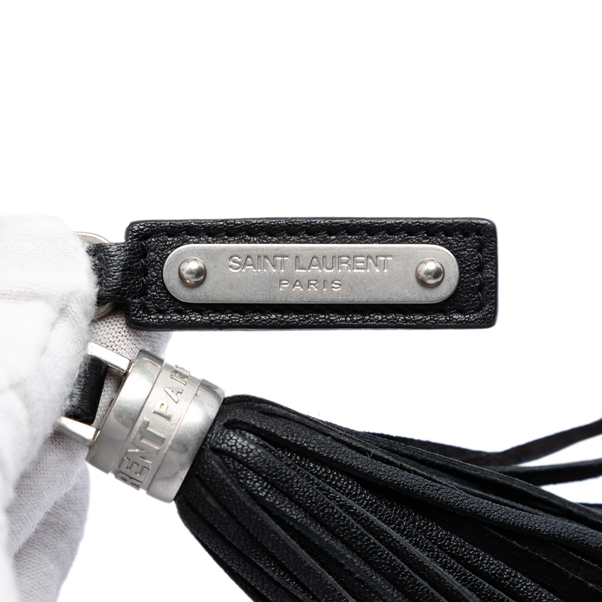 Saint Laurent Canvas Monogram Lou Camera Bag