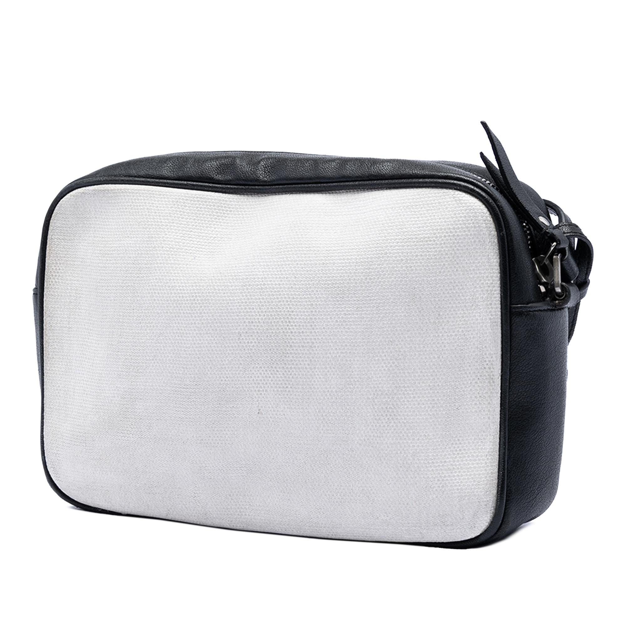Saint Laurent Canvas Monogram Lou Camera Bag