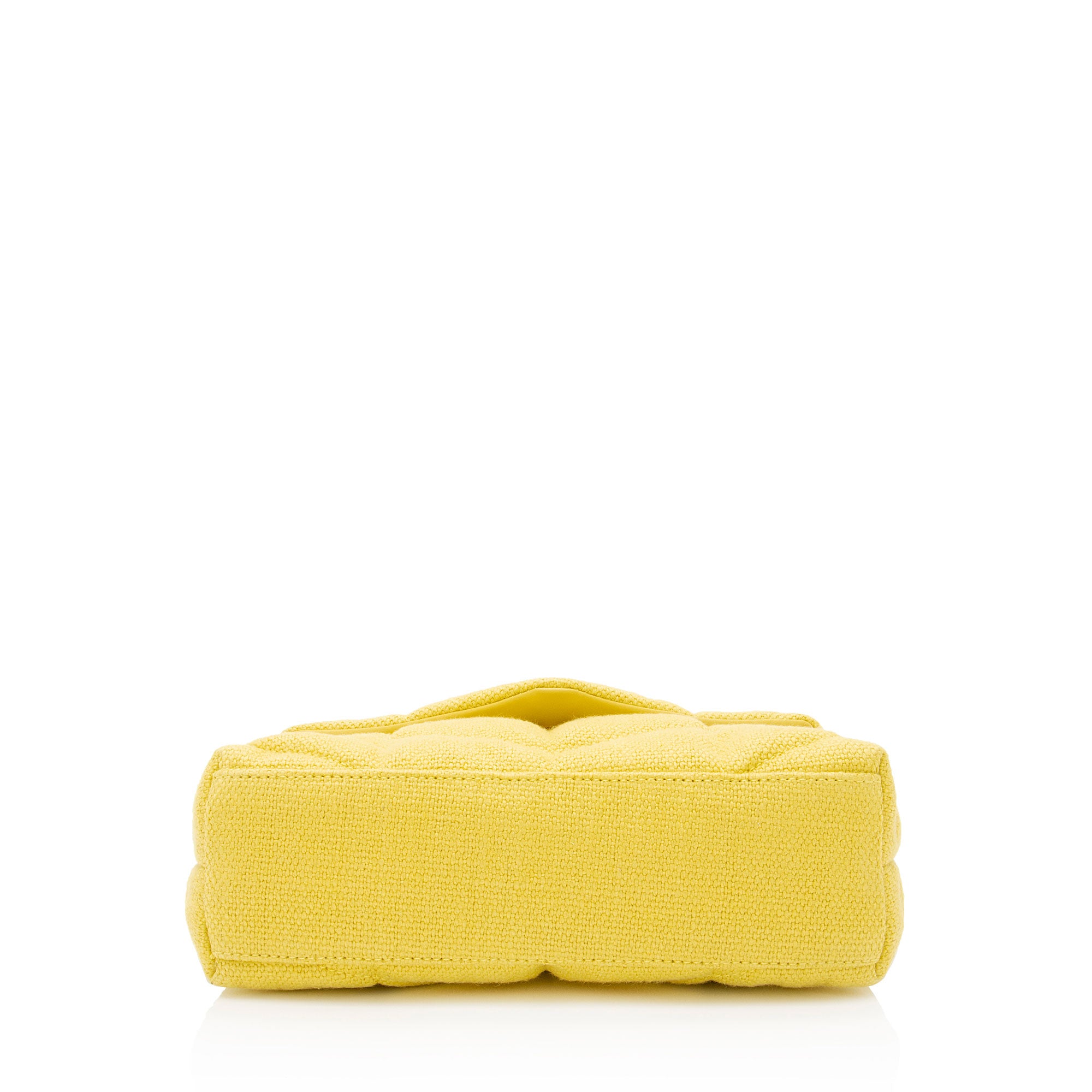 Saint Laurent Canvas Monogram Puffer LouLou Toy Shoulder Bag (SHF-k1xZIv)