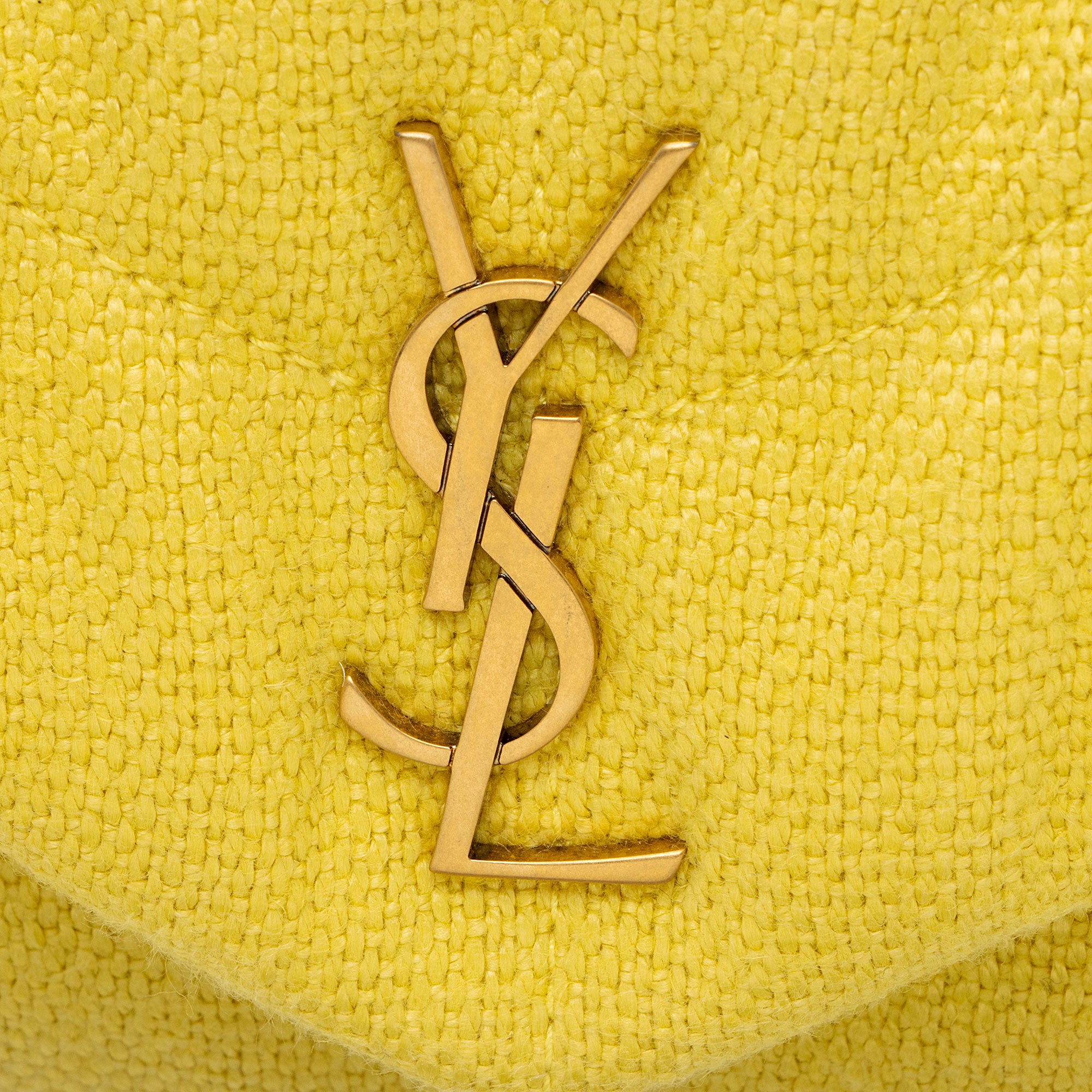 Saint Laurent Canvas Monogram Puffer LouLou Toy Shoulder Bag (SHF-k1xZIv)