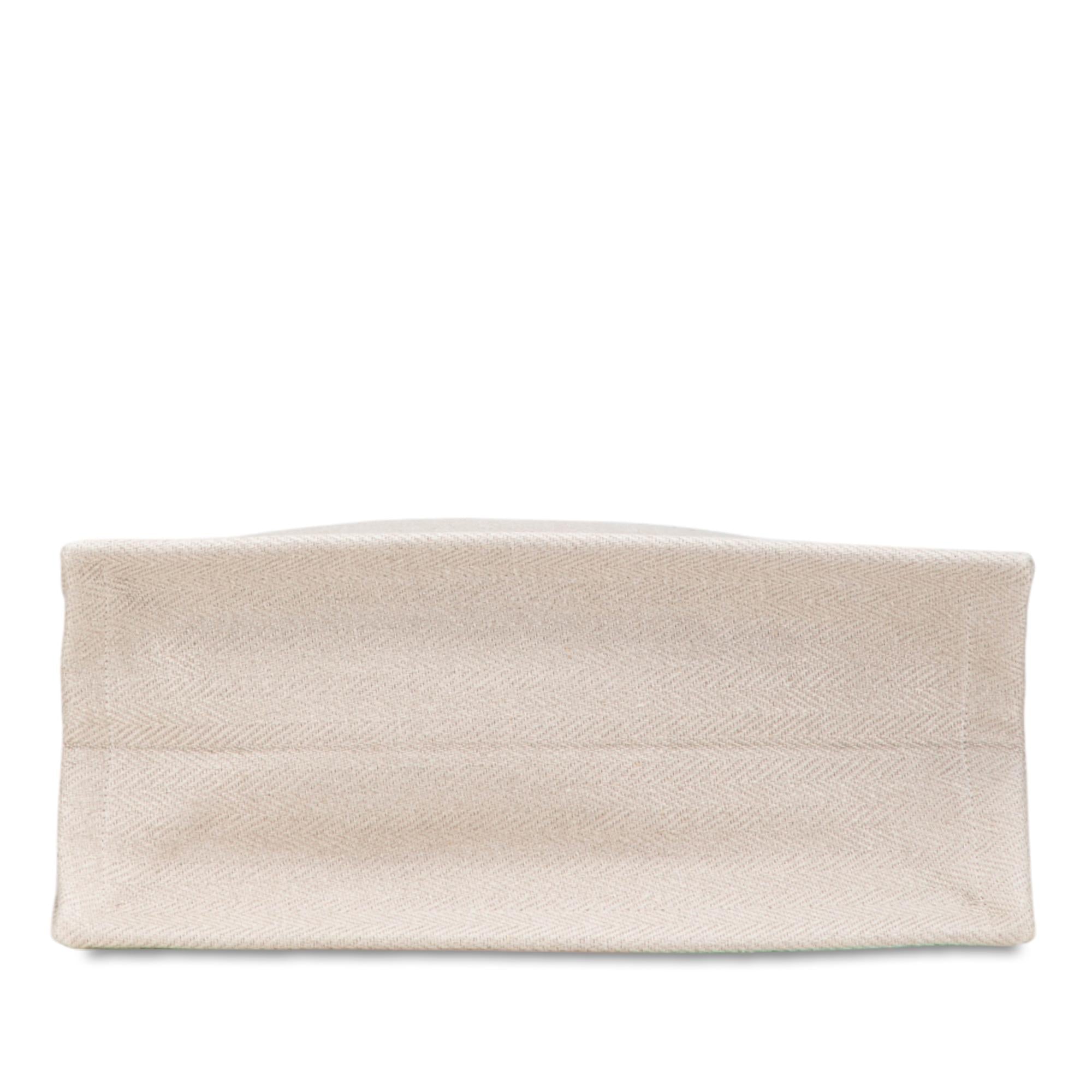 Saint Laurent Canvas Rive Gauche North South Tote