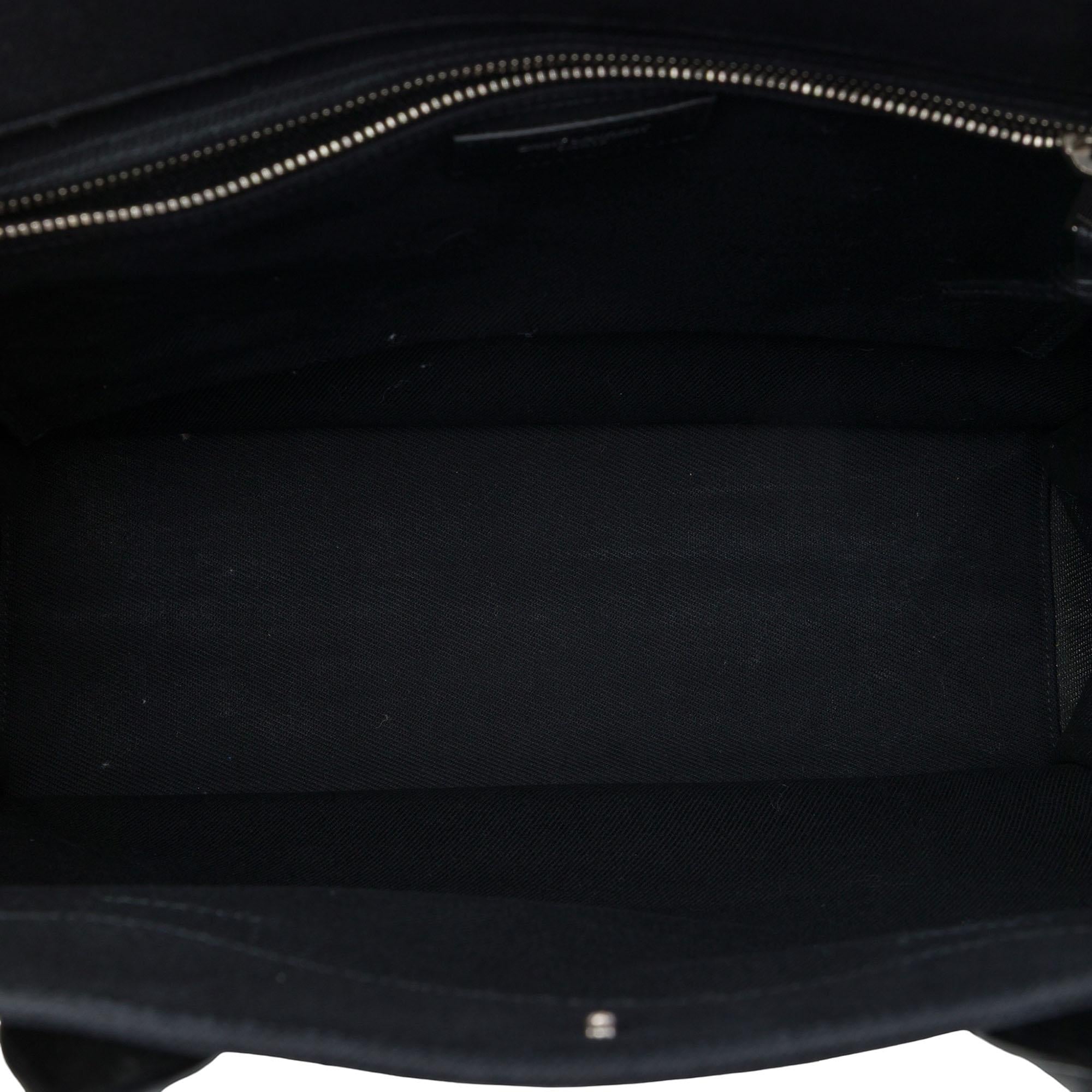 Saint Laurent Canvas Rive Gauche North South Tote