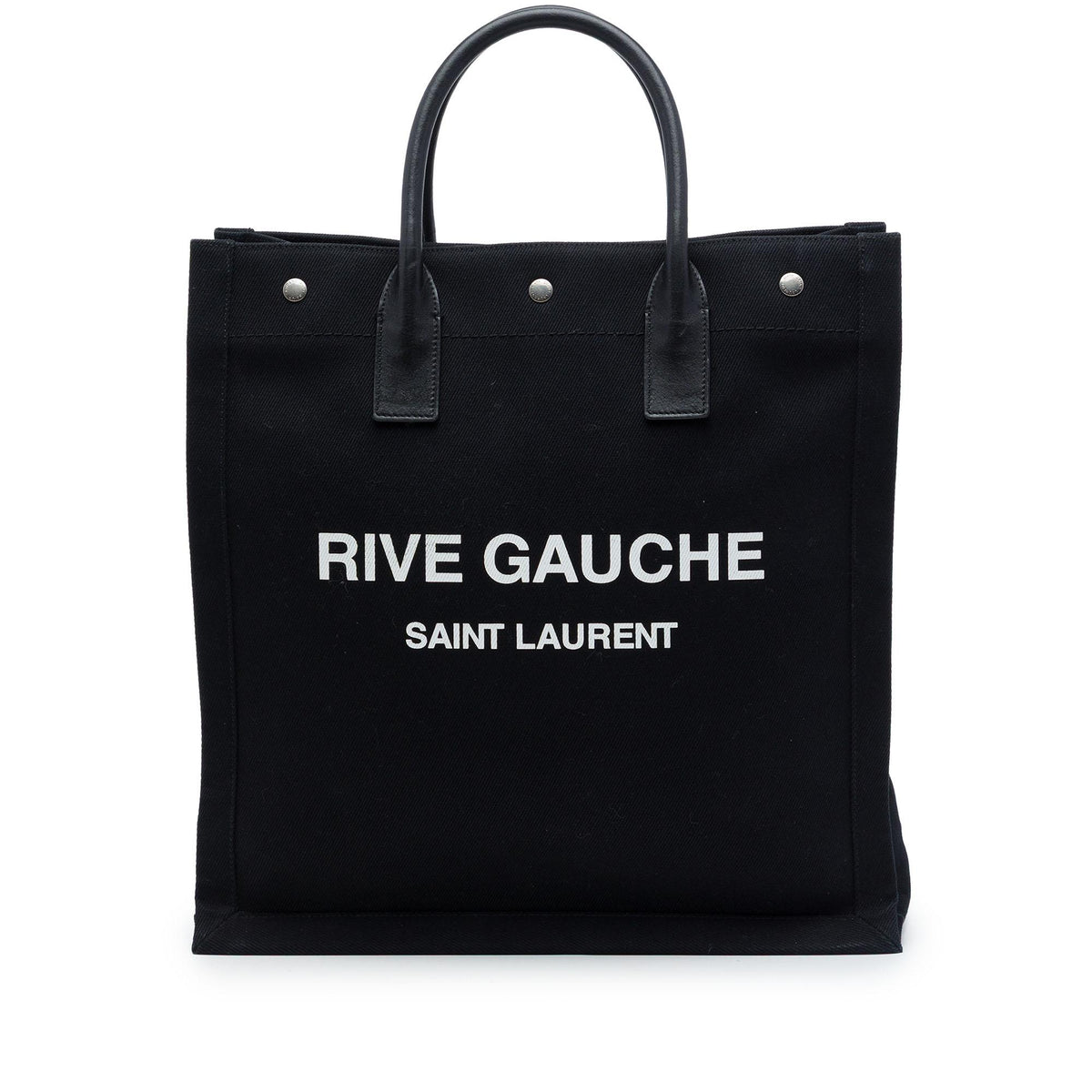 Saint Laurent Canvas Rive Gauche North South Tote