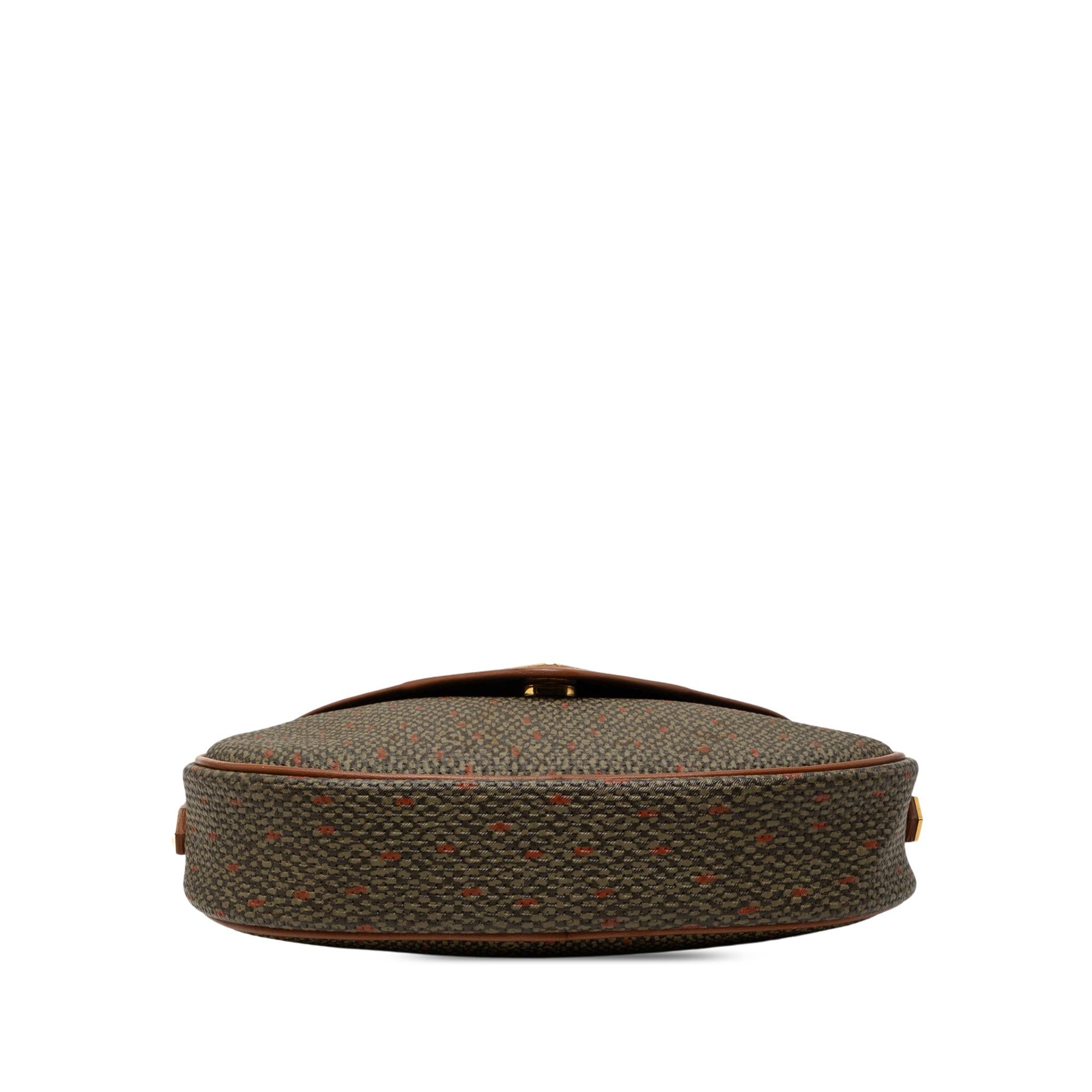 Saint Laurent Coated Canvas Crossbody