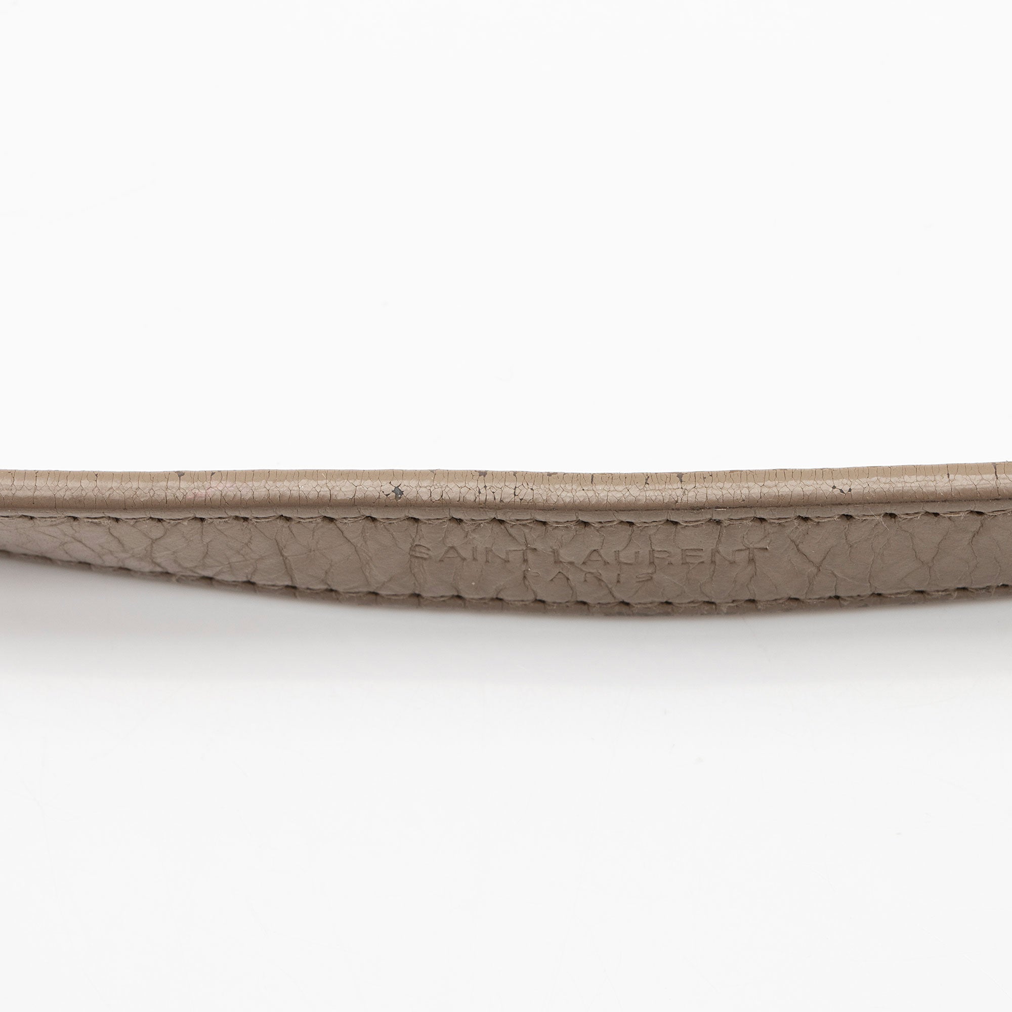 Saint Laurent Crinkled Calfskin Monogram Niki Chain Wallet (SHF-afCOLO)