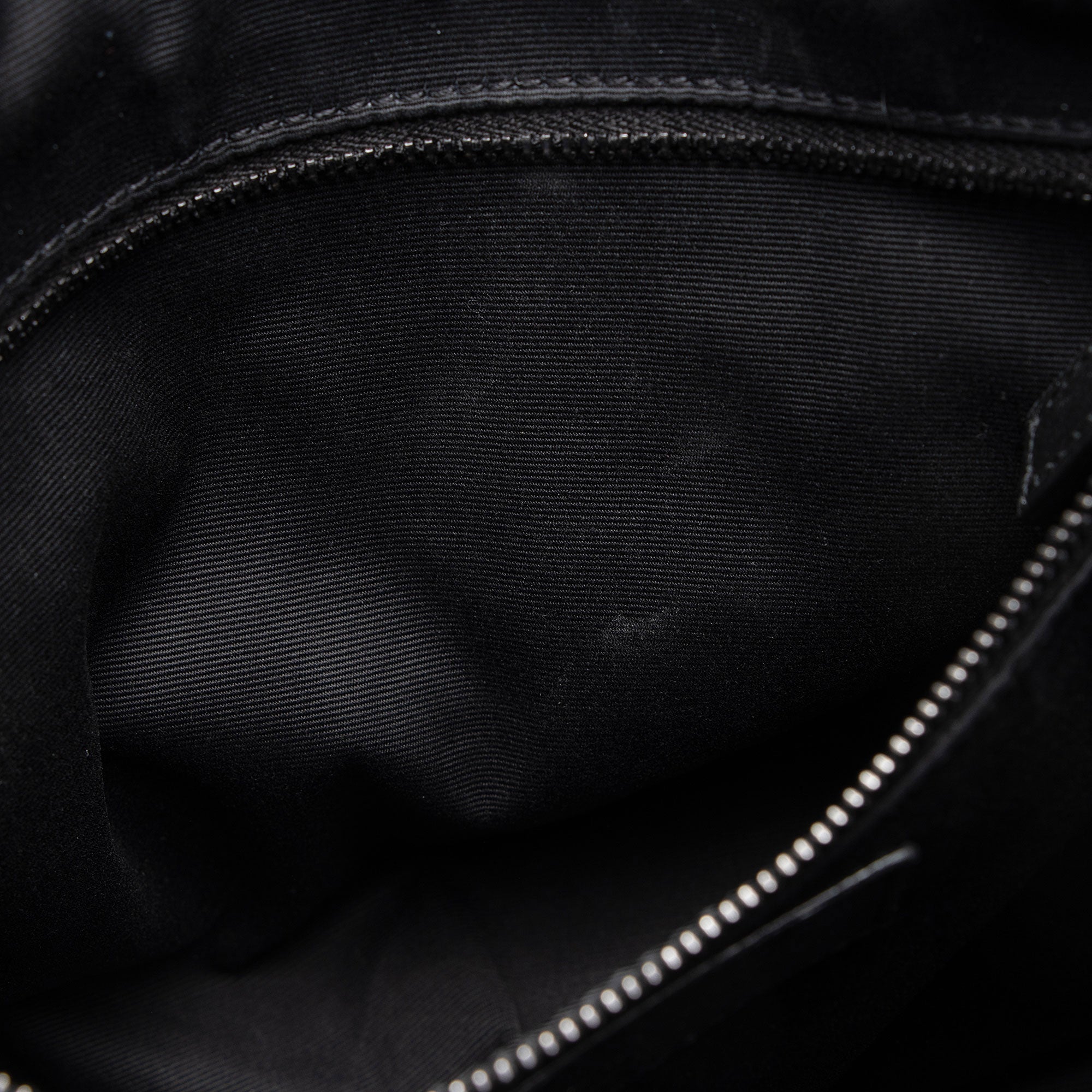 Saint Laurent Crinkled Calfskin Monogram Niki Medium Shopping Tote (SHF-RaBy7S)