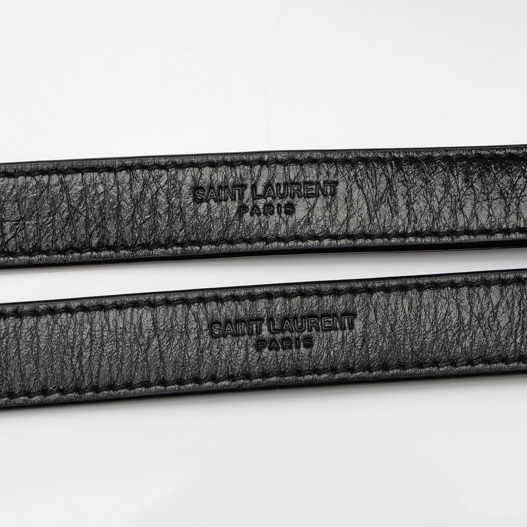 Saint Laurent Crinkled Calfskin Monogram Niki Medium Shopping Tote (SHF-RaBy7S)